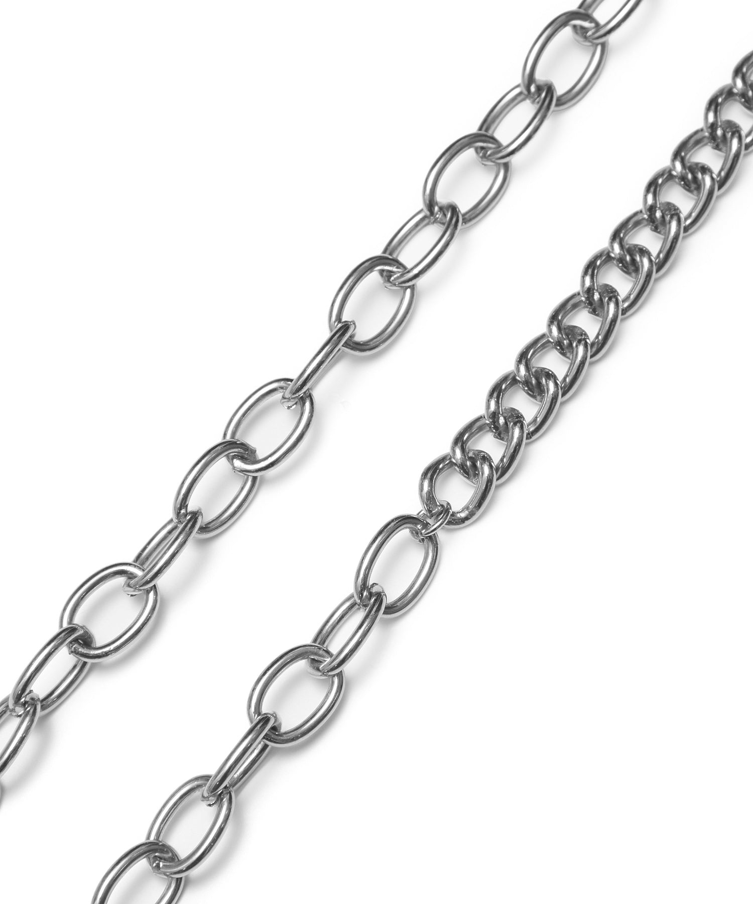 STAR AND LOGO CHAIN BELT