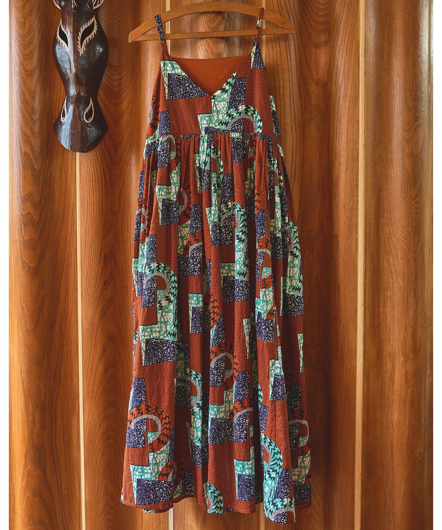 mag.by c/PRINT CAMI DRESS