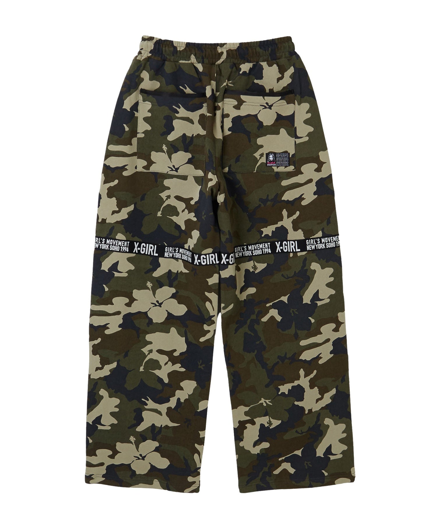 X-girl LOGO TAPE SWEATPANTS