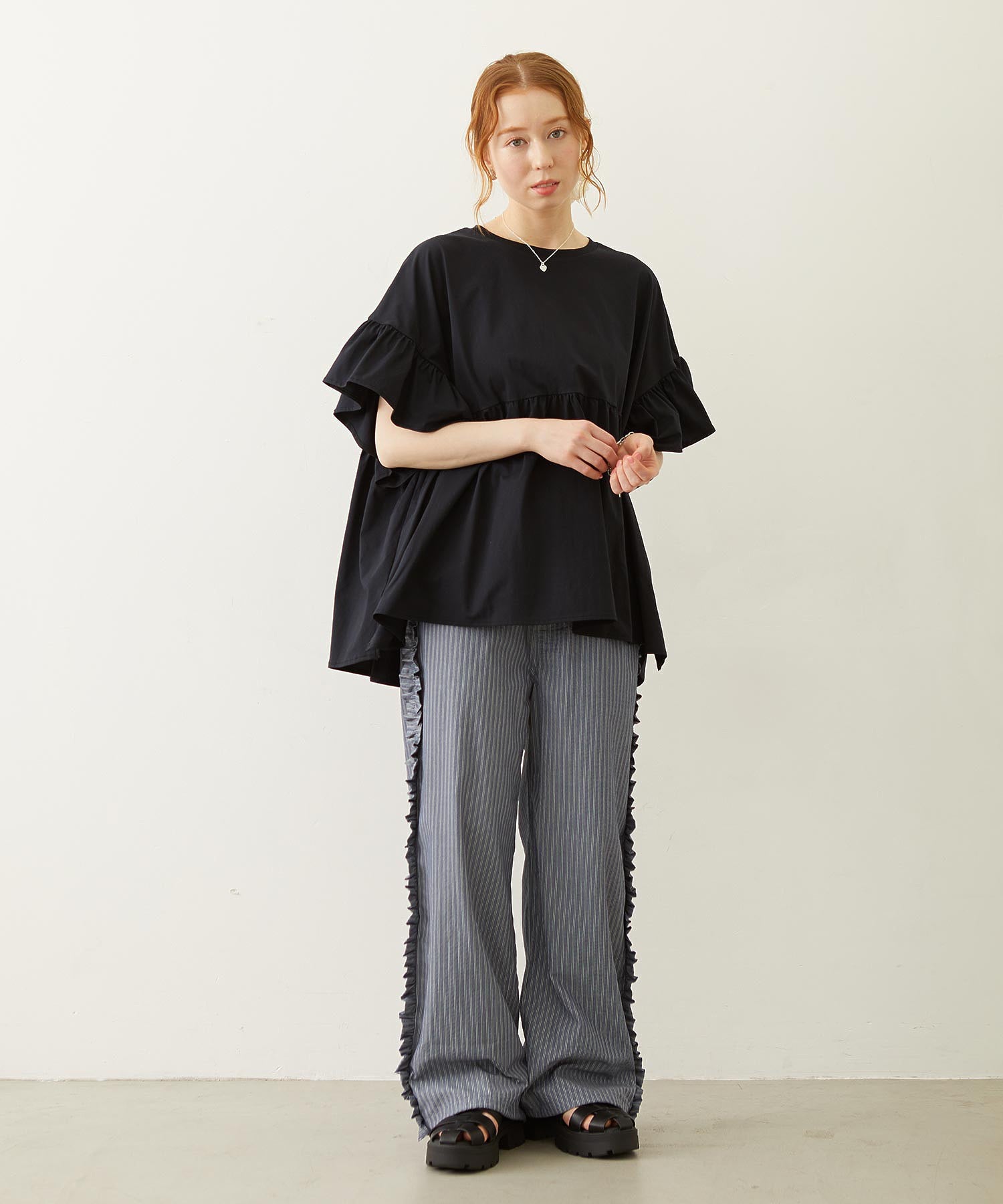 ICING LOGO RUFFLE TUNIC