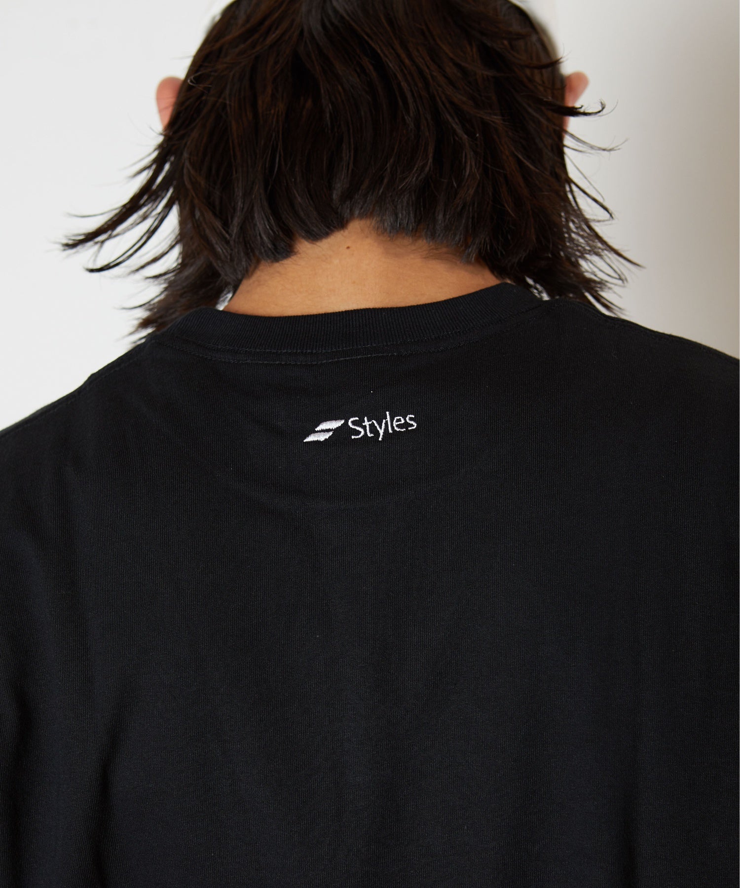 【別注】Styles CRC/コットンリサーチクラブ/EX L/S T-SHIRT JPC-003 BLK
