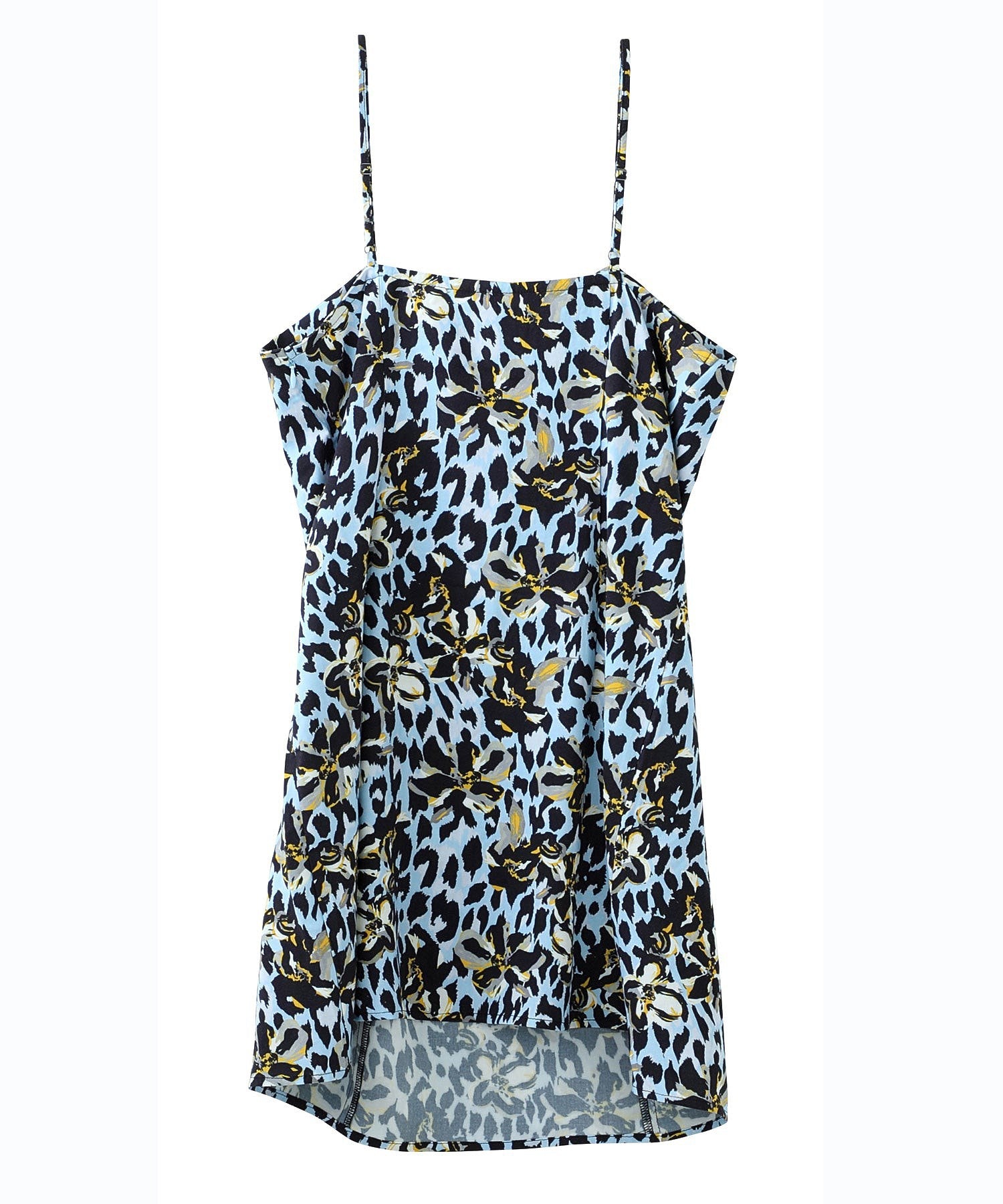 FLORAL LEOPARD ALOHA CAMISOLE DRESS X-girl