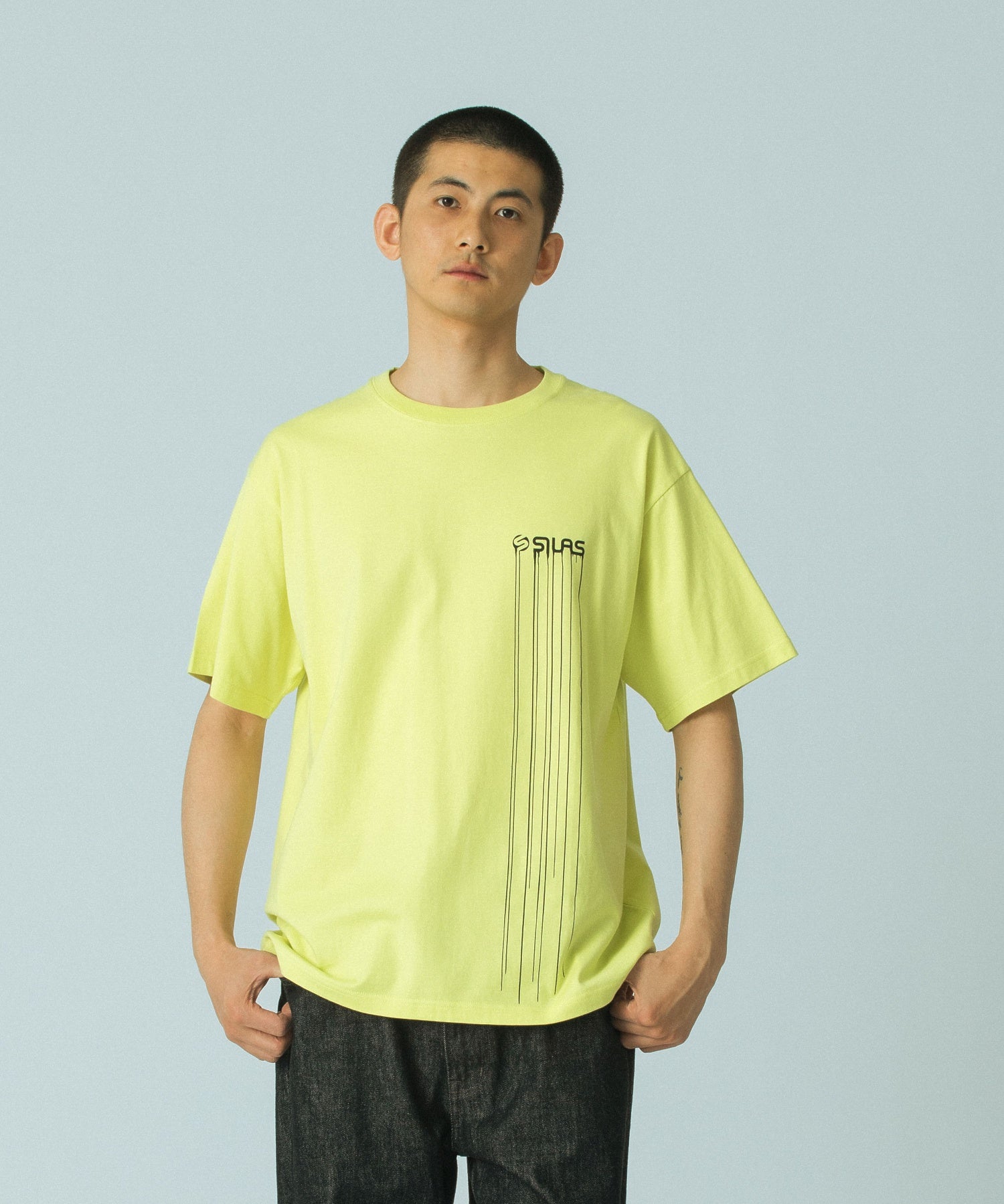 model：H183 着用サイズ：L