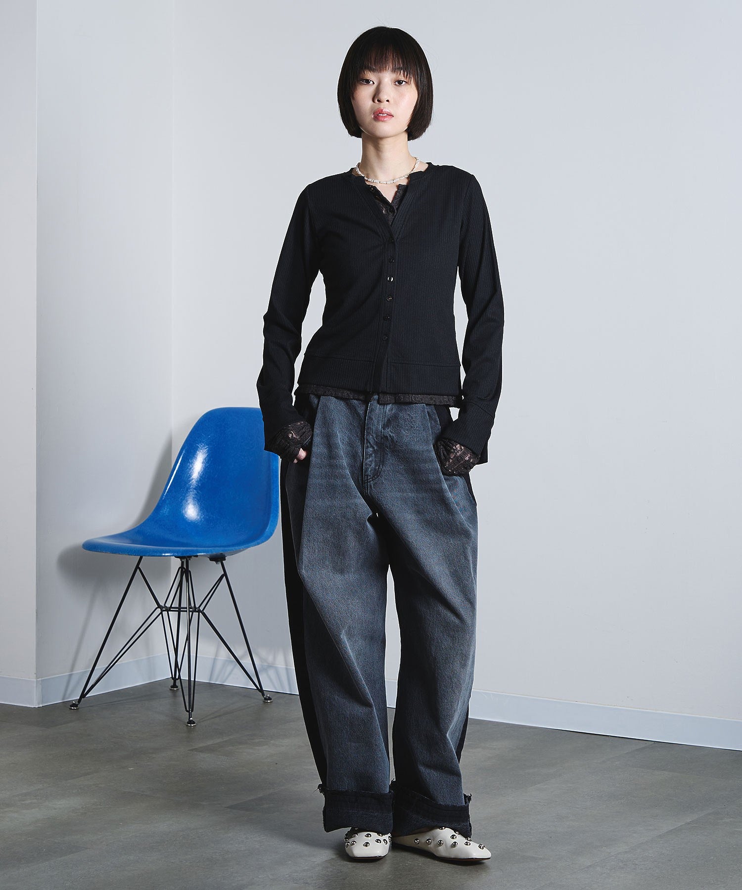 model:168cm 着用サイズ:ONE SIZE