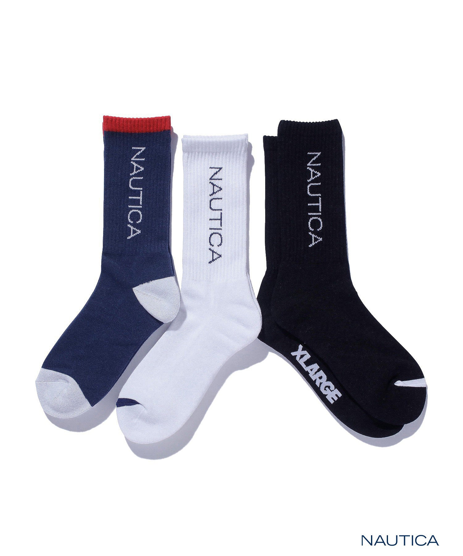 XLARGE×NAUTICA SOCKS