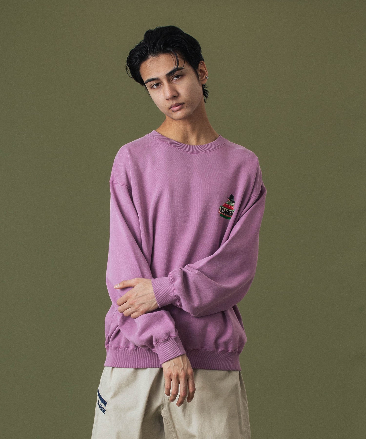 MODEL 身長183cm / 着用サイズ：Lサイズ