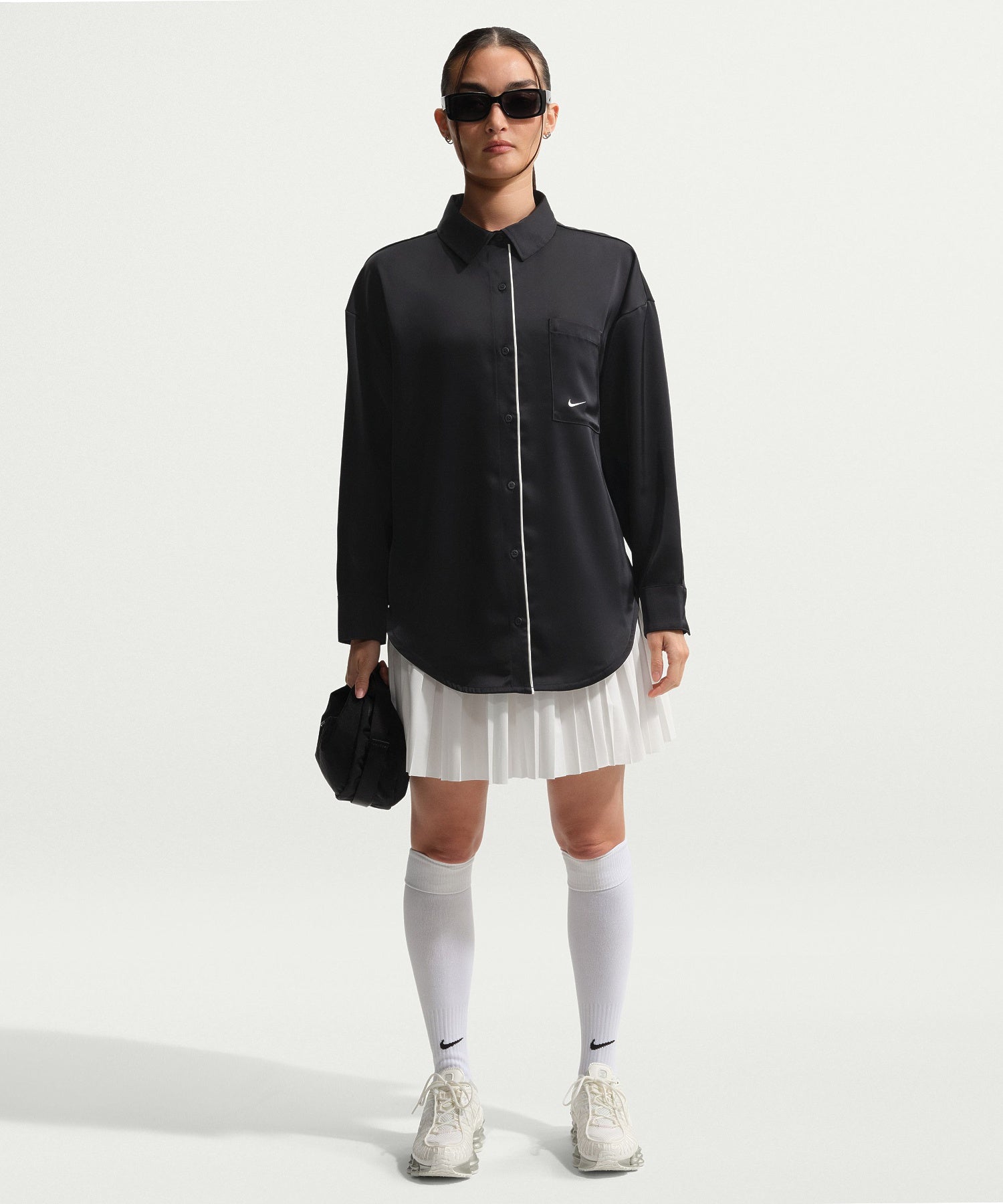 NIKE/ナイキ/AS W NSW OFFLN WVN STN LS TOP IM0576