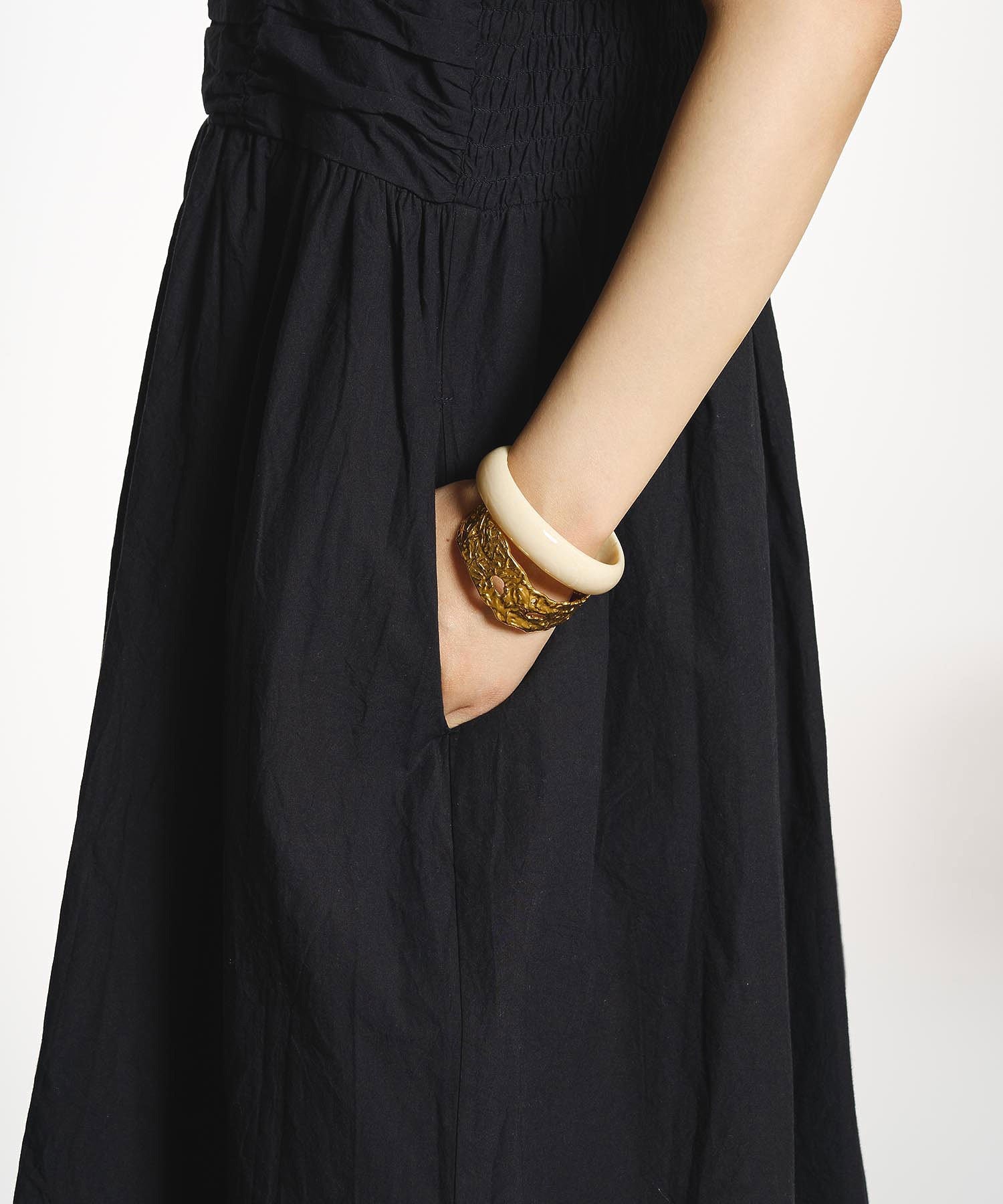 【ROSE BUD別注】INDIA IS BEAUTIFUL/BLACK DRESS