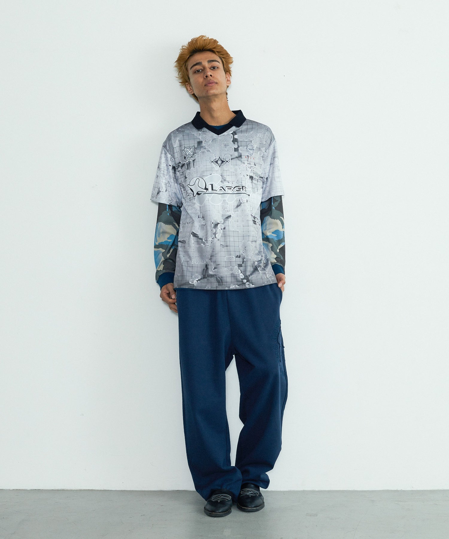 GRADATION CAMO L/S TEE