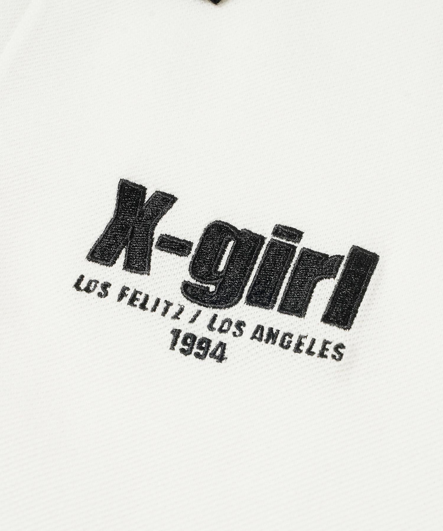 LOGO S/S BIG POLO SHIRT X-girl