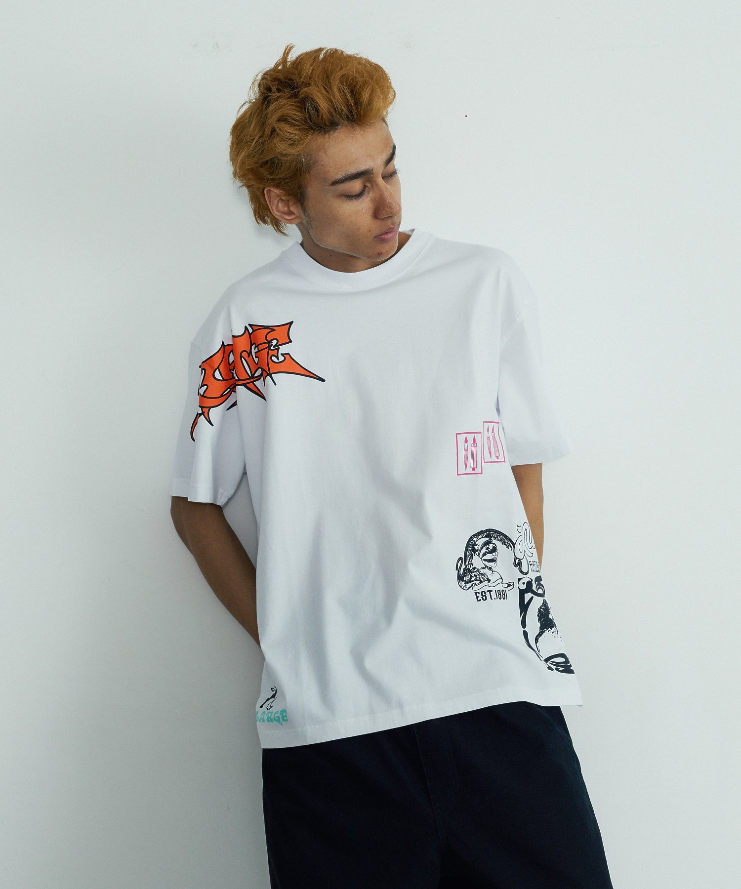 MODEL身長：183cm / 着用サイズ：Lサイズ