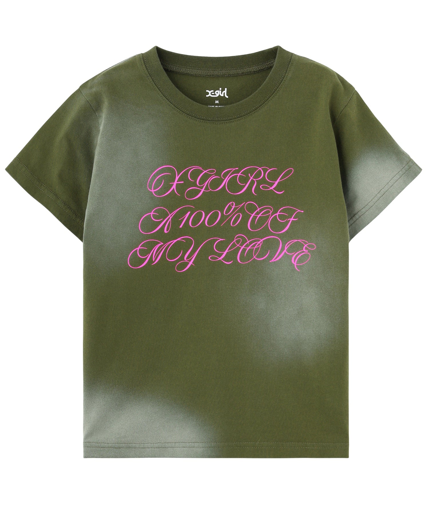 FADED SCRIPT LOGO S/S BABY TEE