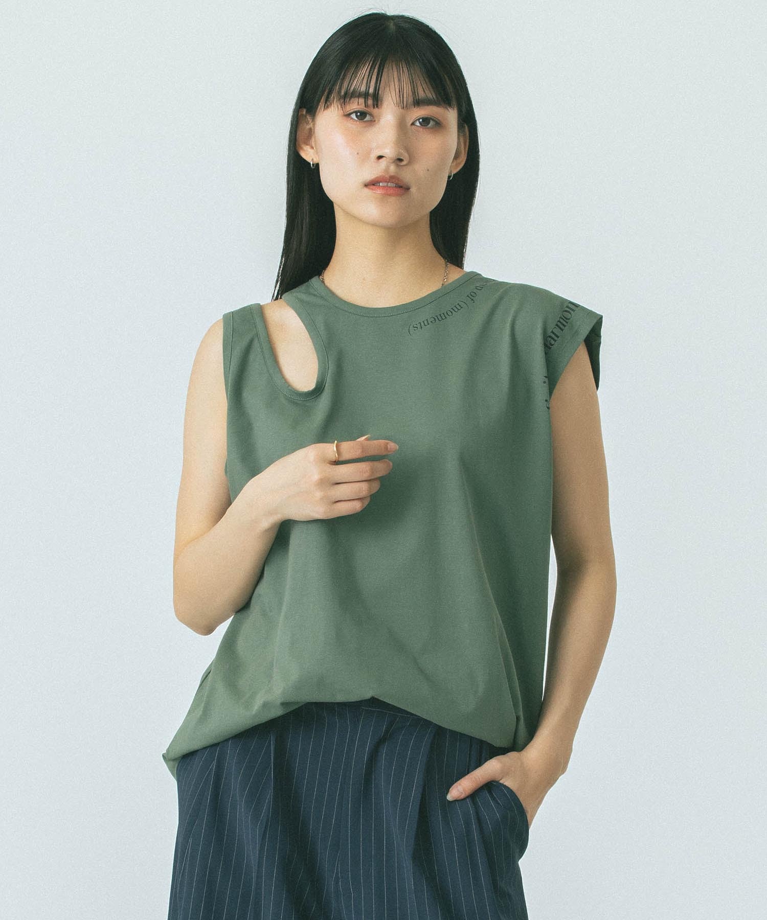 model:167cm 着用サイズ:ONE SIZE