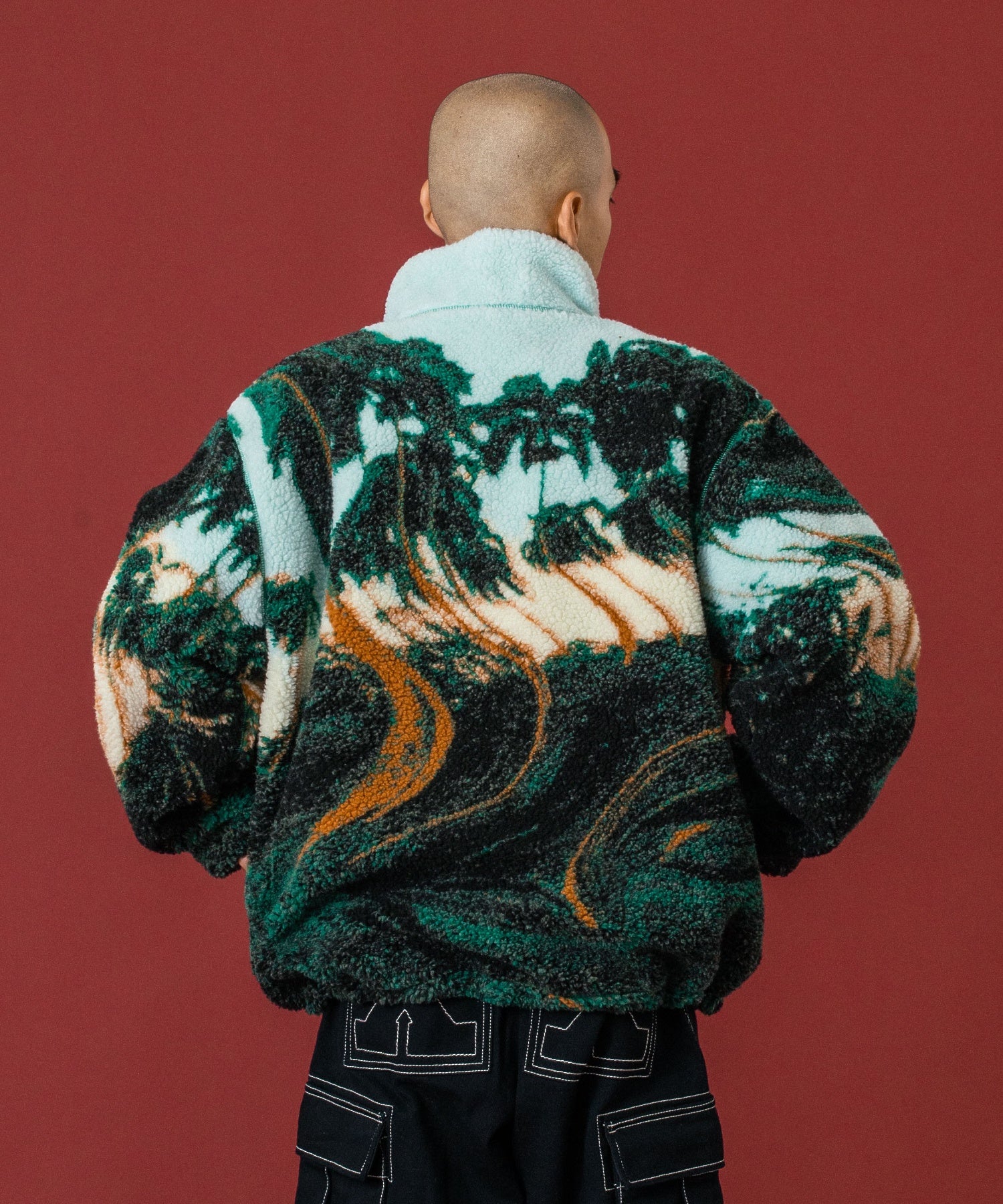 REVERSIBLE NYLON JACKET