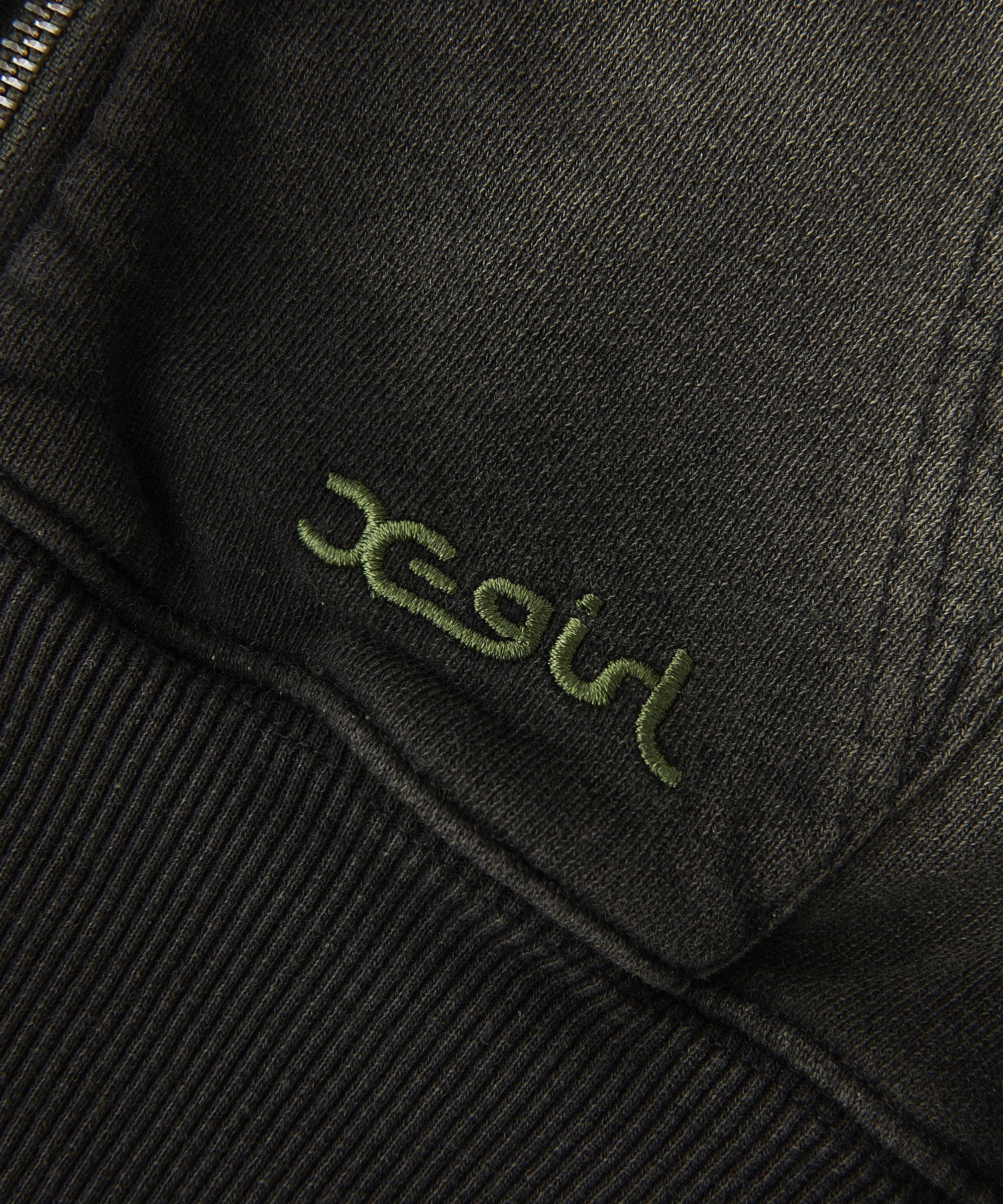 FADED COMPACT S/S ZIP UP HOODIE
