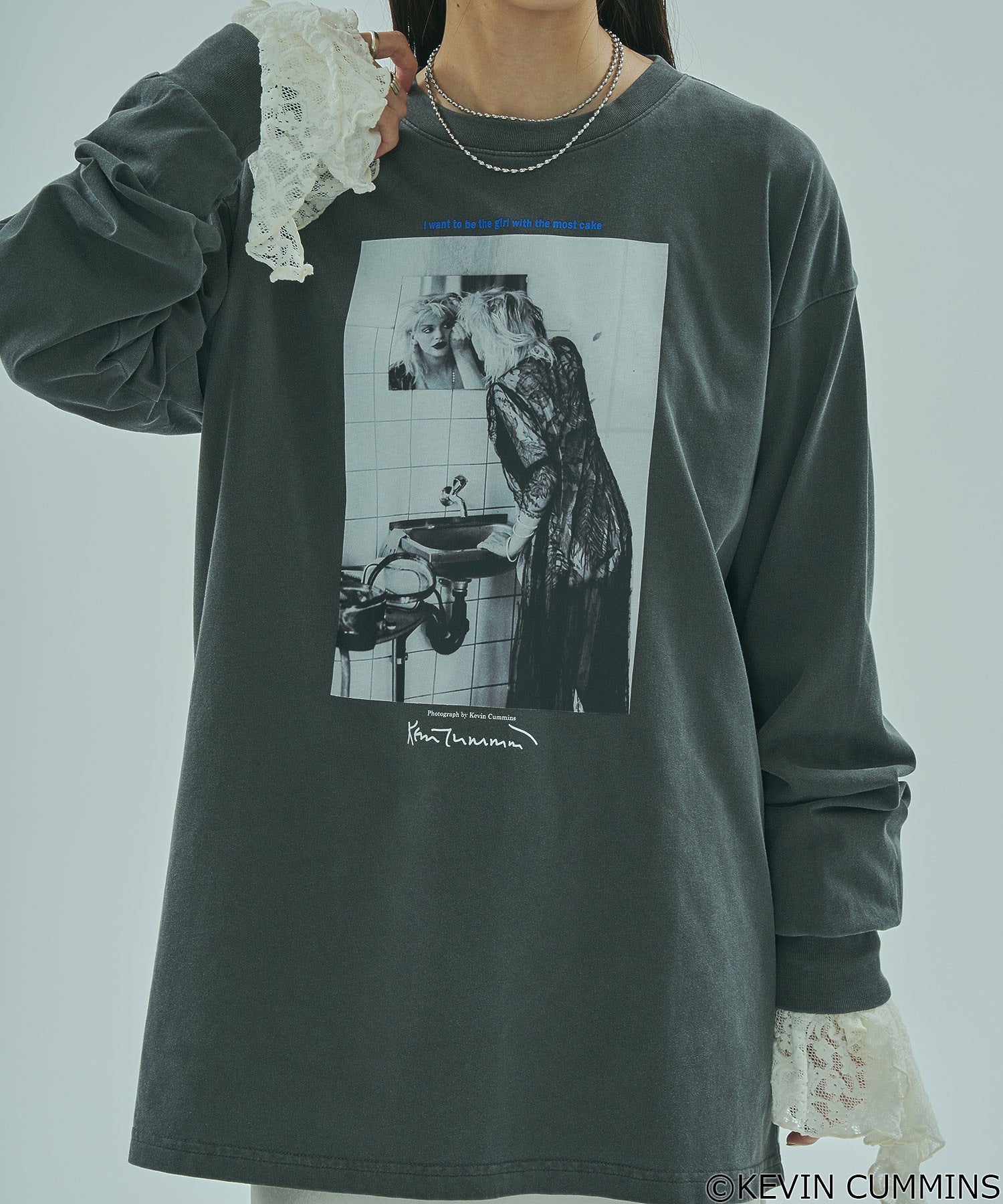 CREOLME/KEVIN CUMMINS PHOTO L/S TEE