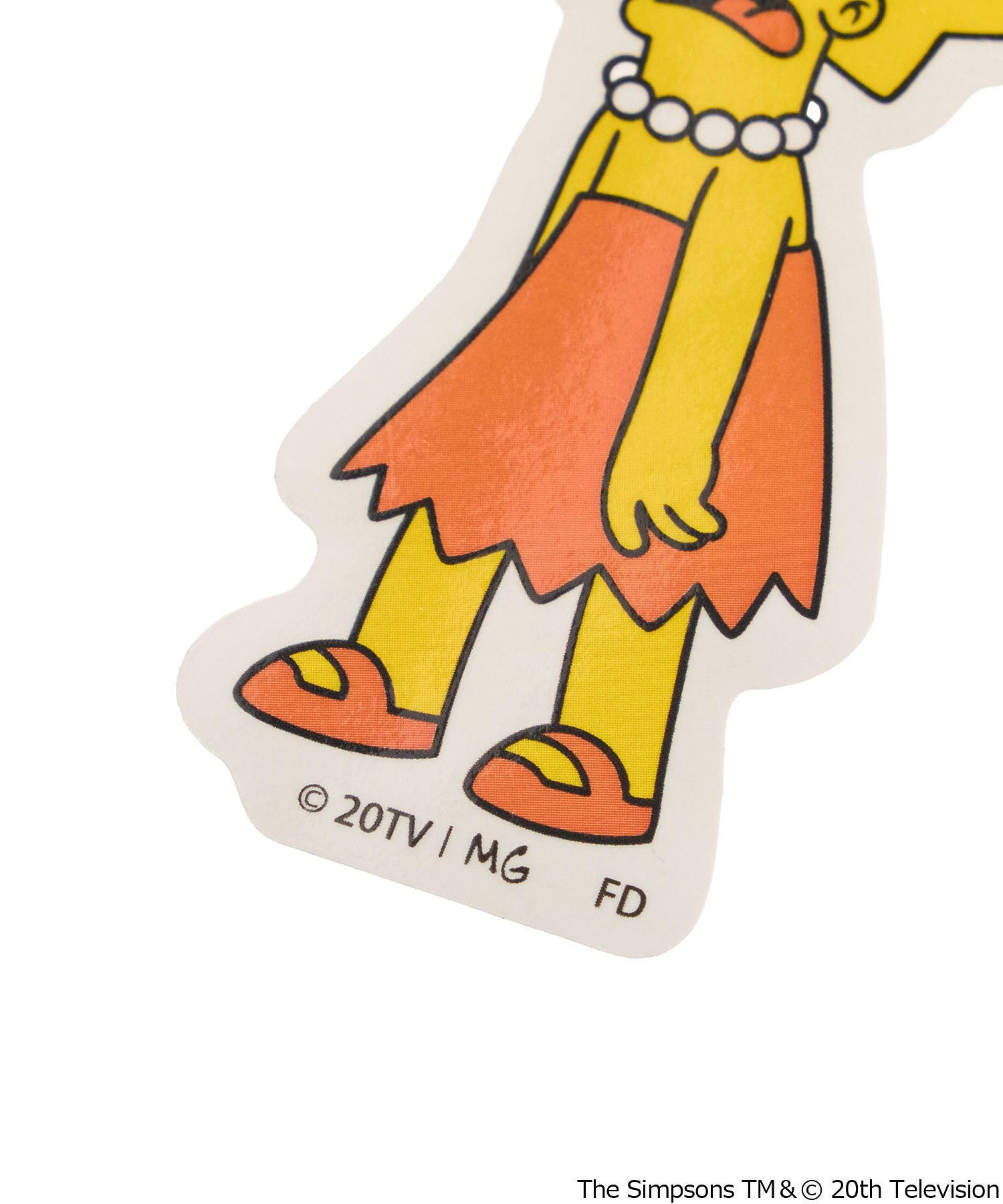 THE SIMPSONS / STICKER