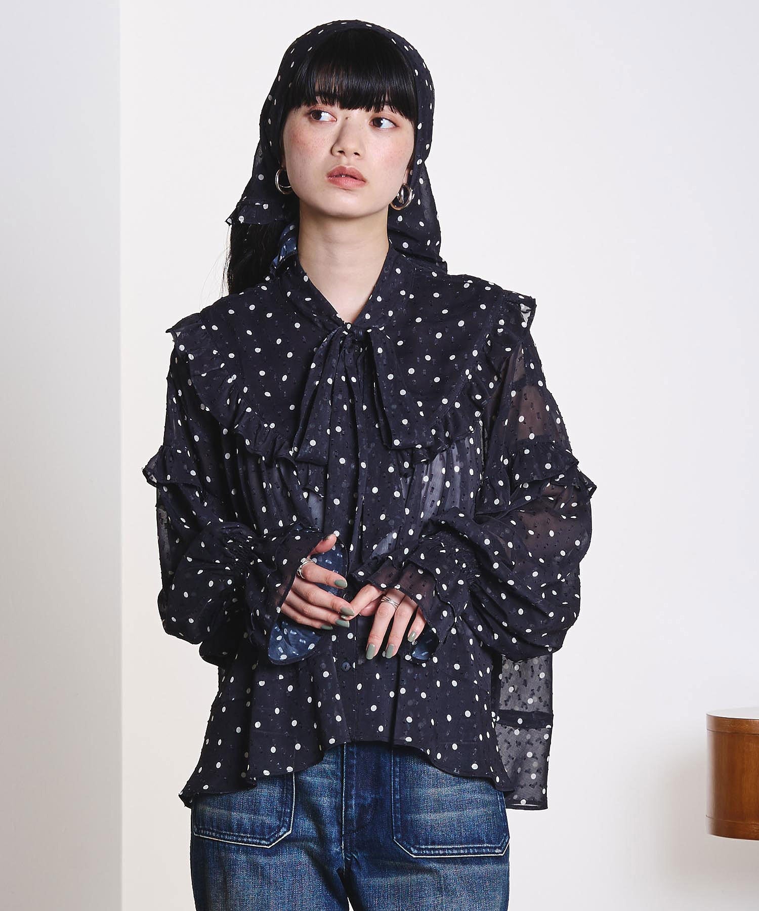 model:163cm 着用サイズ:ONE SIZE