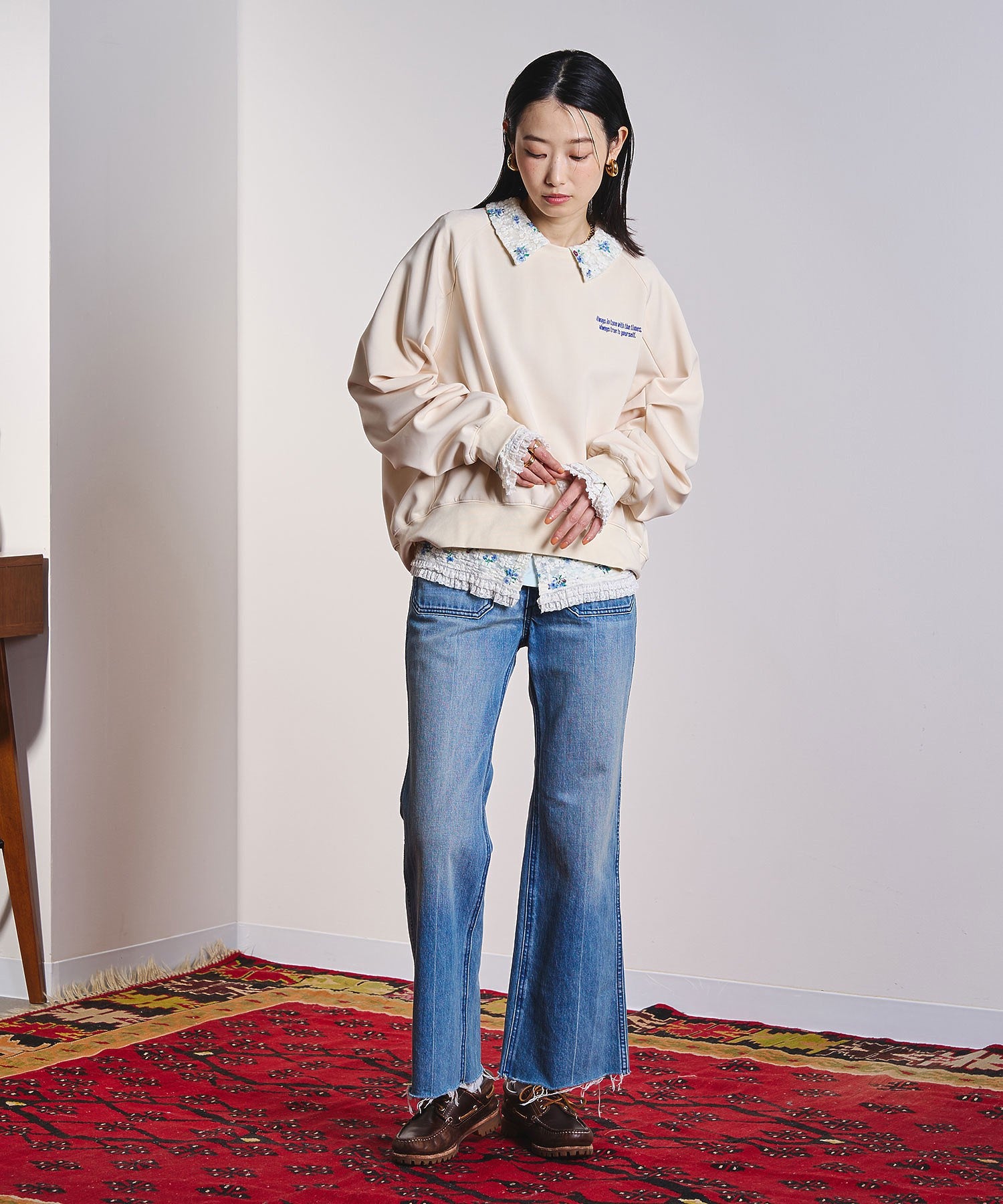 model:169cm 着用サイズ:ONE SIZE