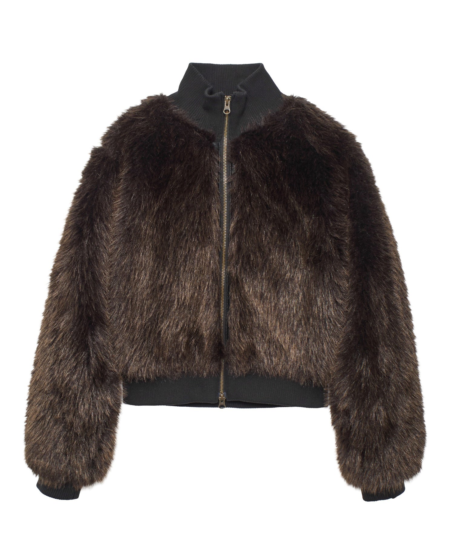 FAUX FUR COMPACT JACKET