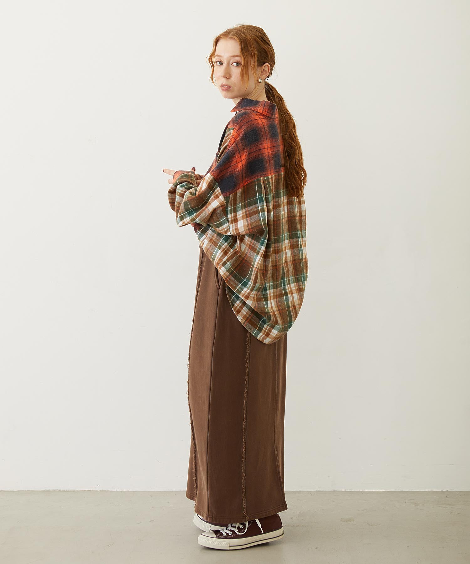 WASHED PANEL SHIRT