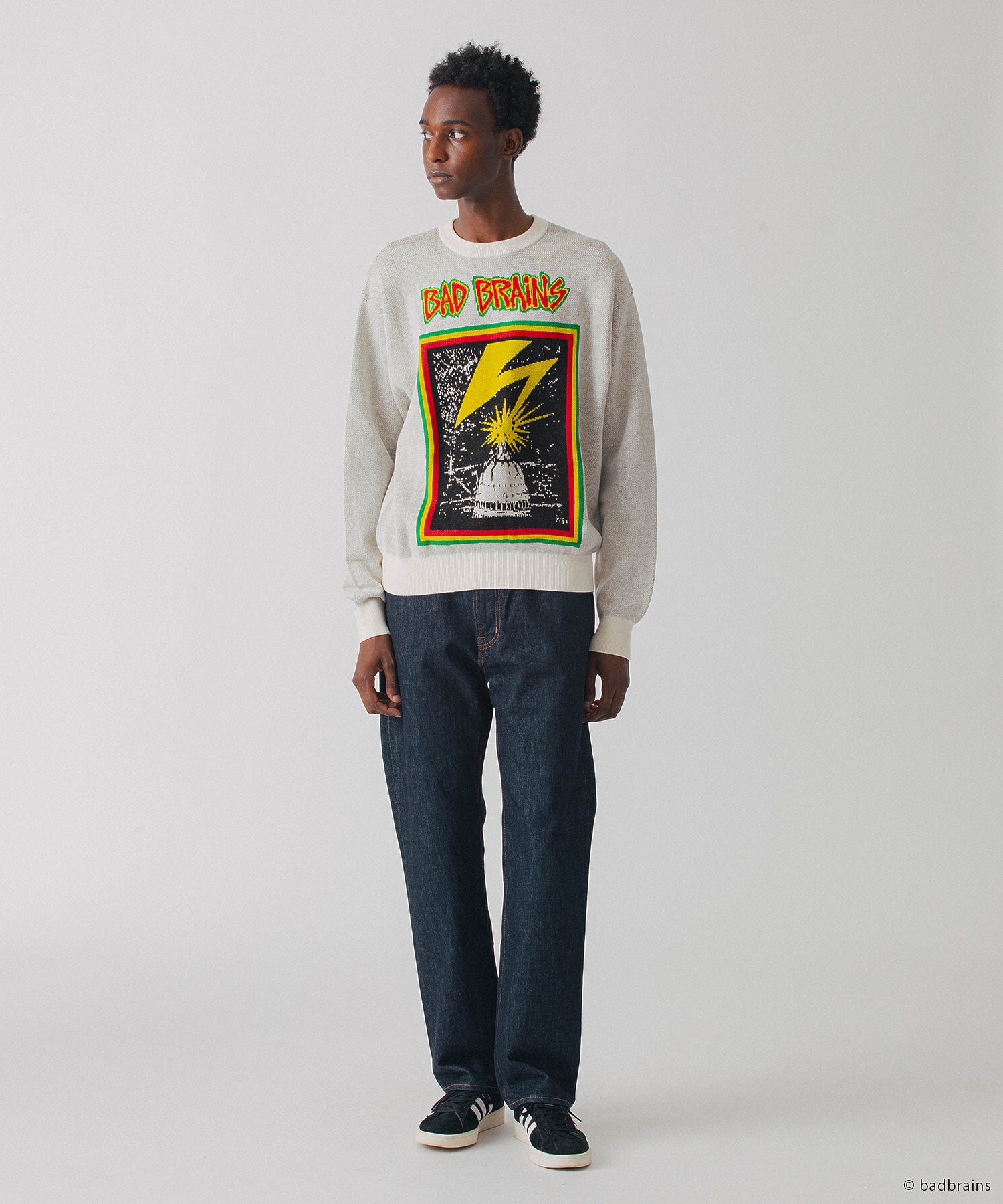 SILAS×BAD BRAINS DOUBLE JACQUARD SWEATER