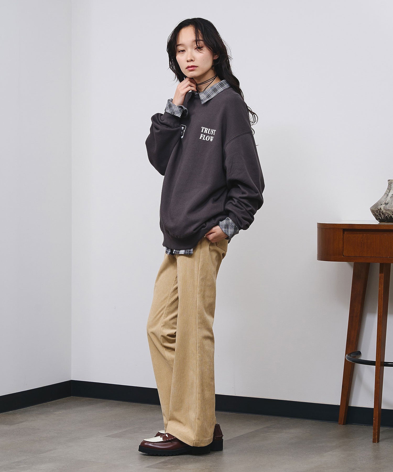 model:161cm 着用サイズ:ONE SIZE