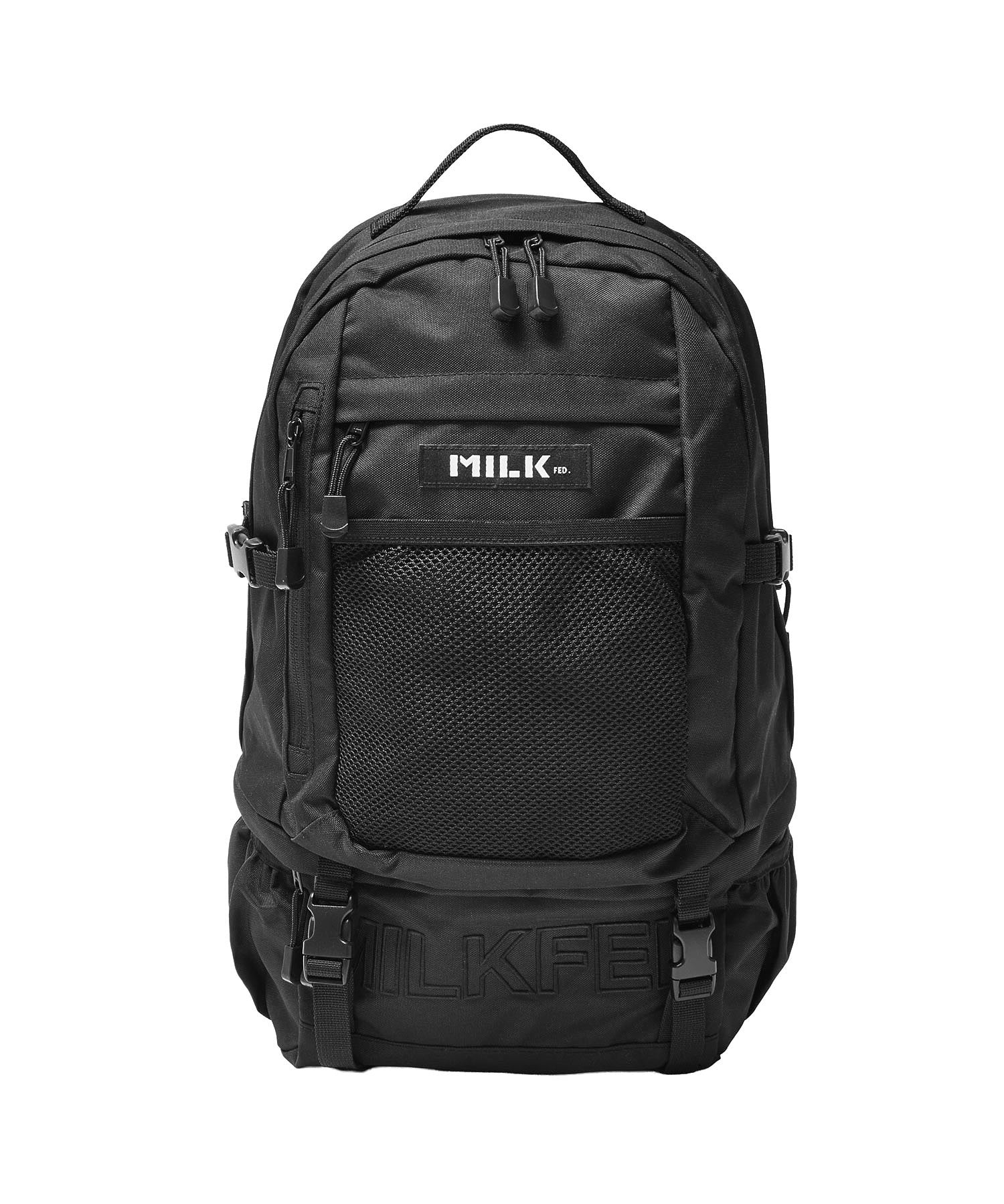 【定番】NEO EMBROIDERY BIG BACKPACK BAR MILKFED.