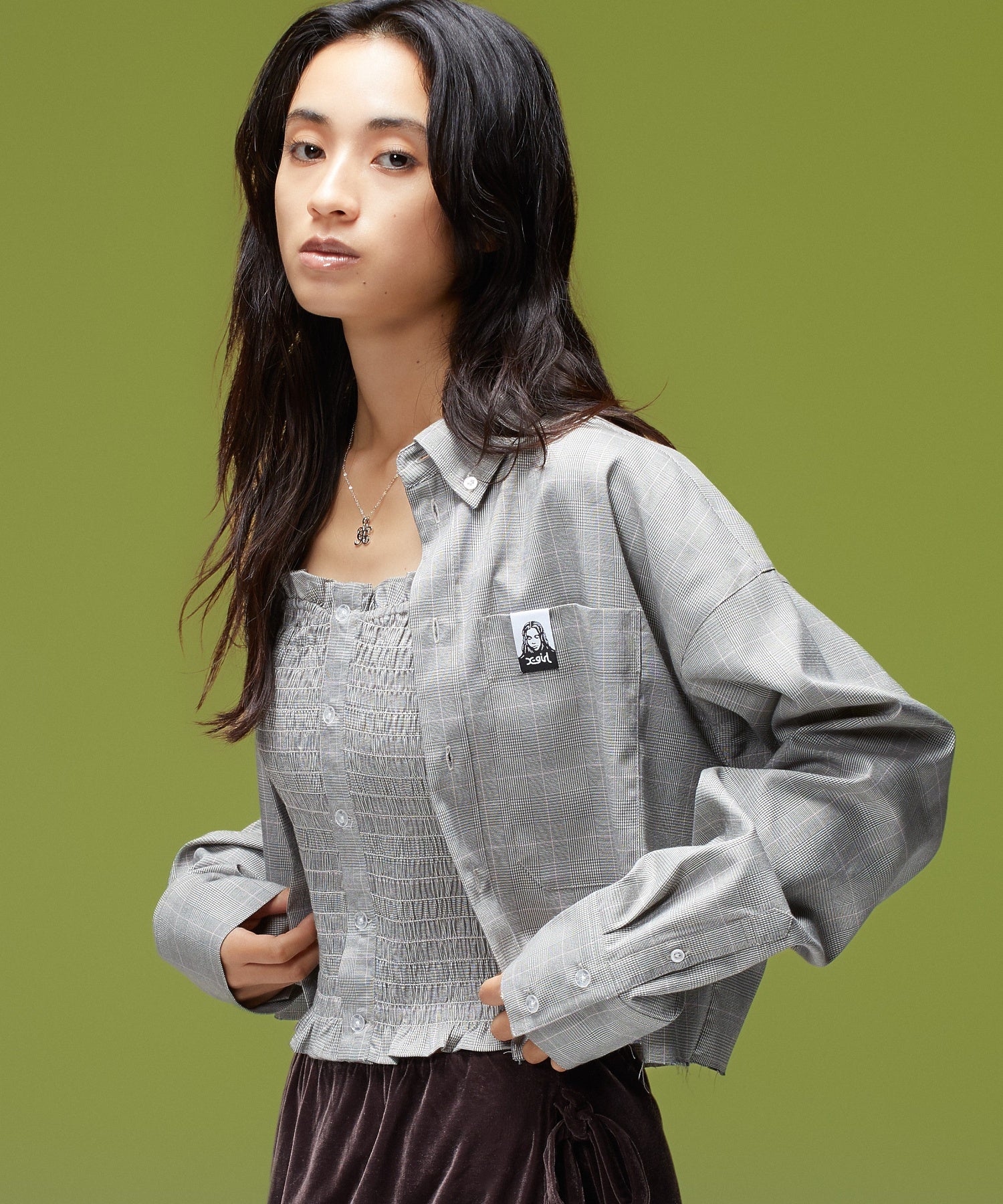 2P LAYERED L/S SHIRT