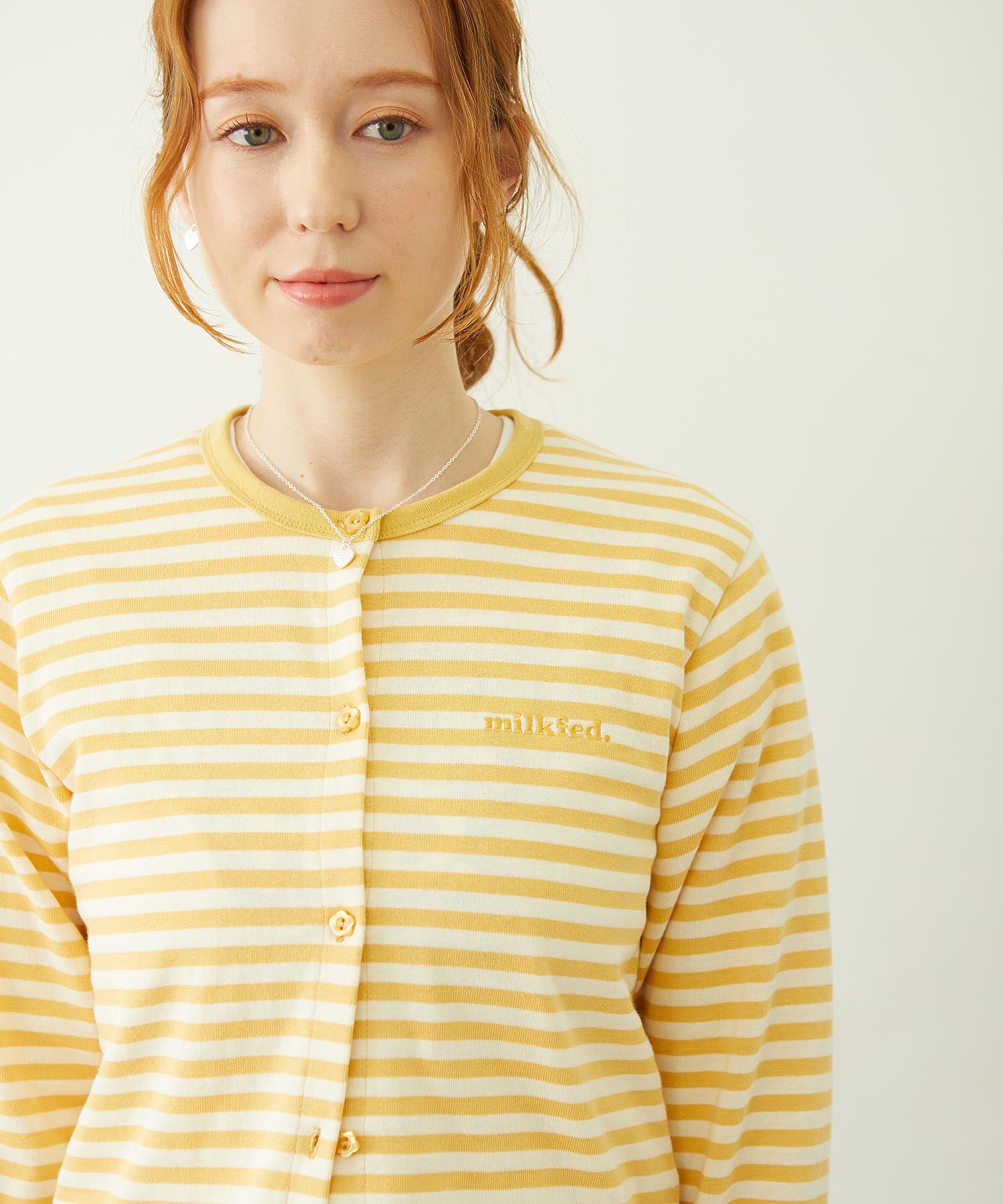 FLOWER ELBOW CARDIGAN