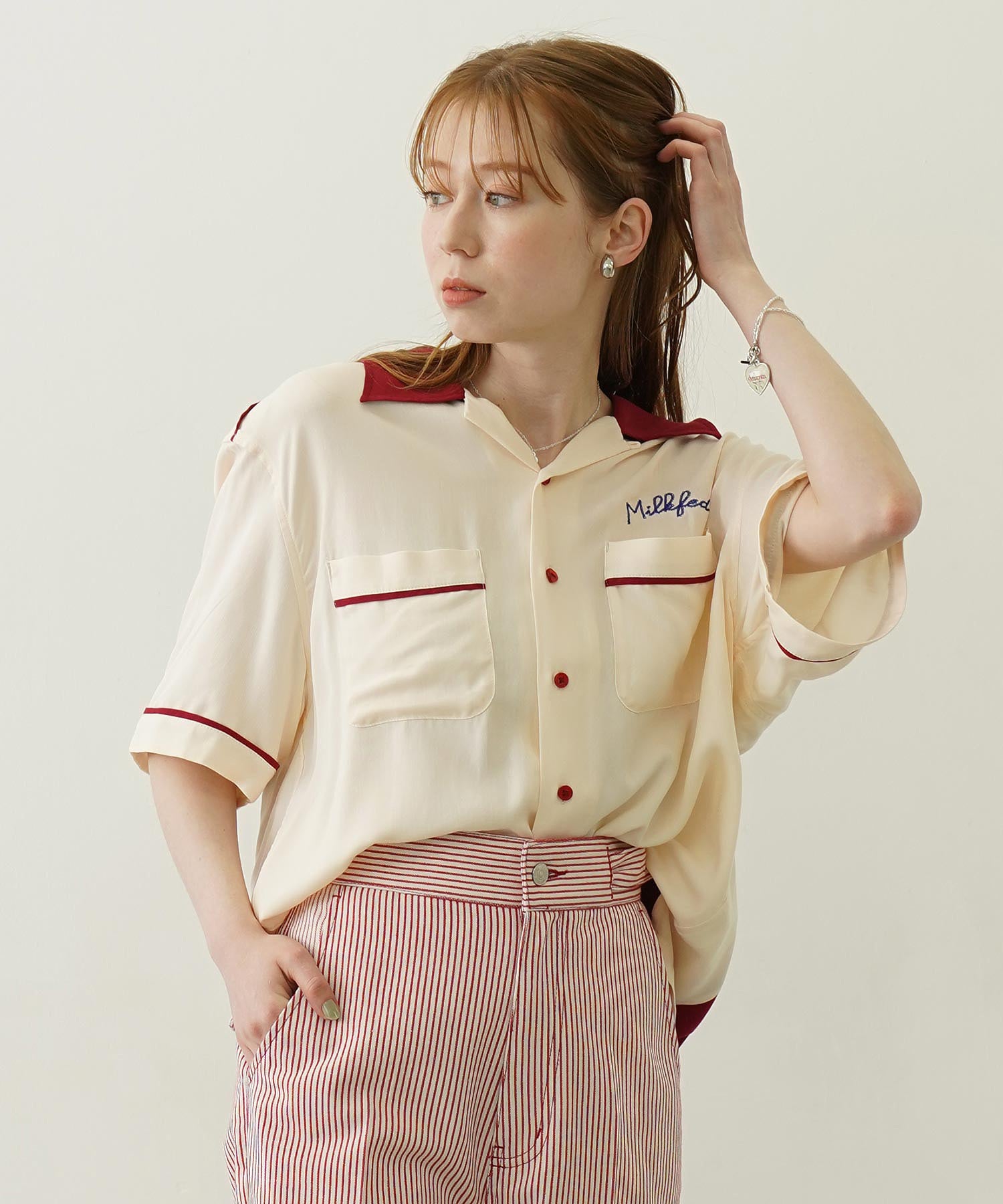 CHERRIES BOWLING SHIRTS