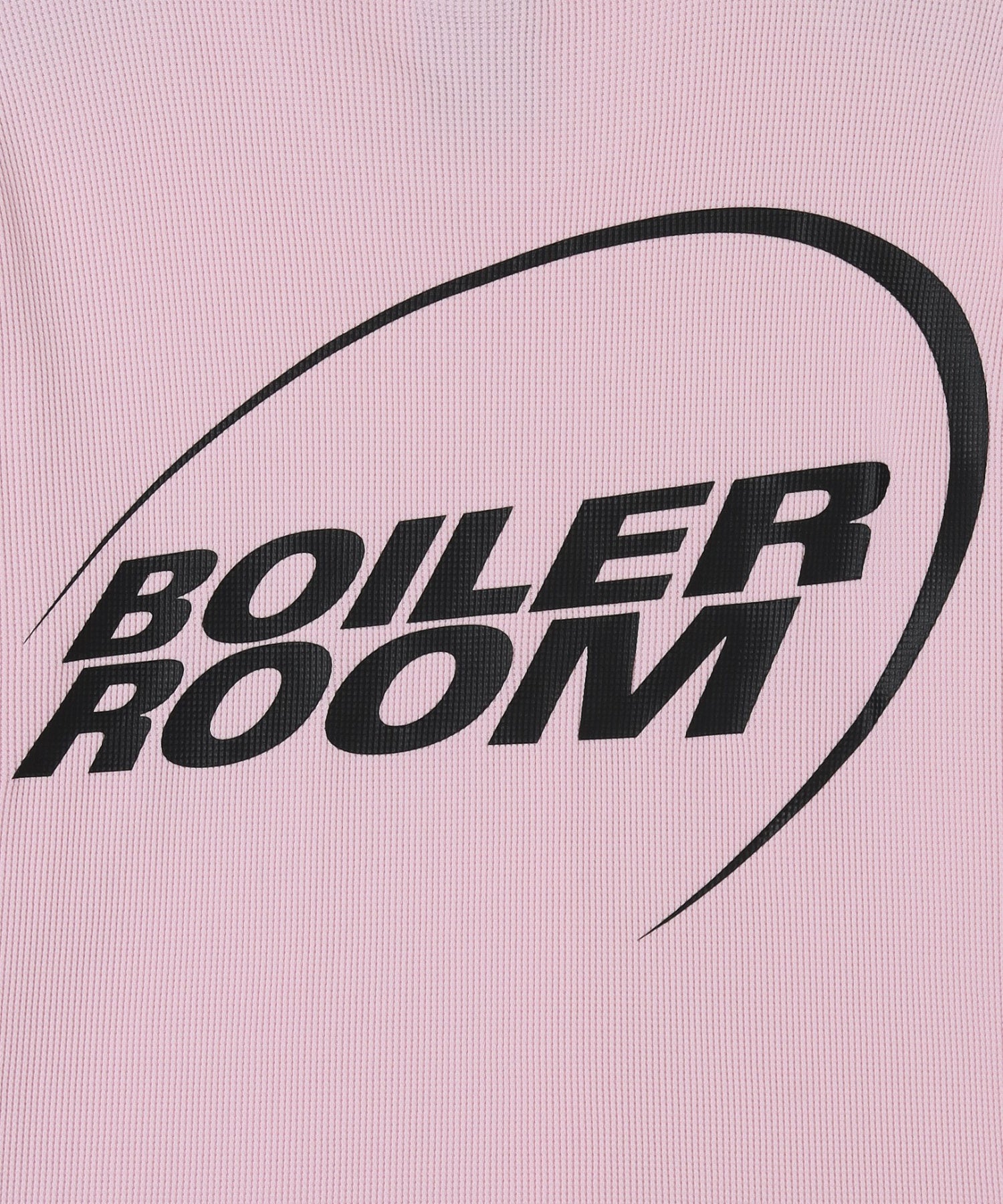 BOILER ROOM/ボイラールーム/WAFFLE LONG SLEEVEAW25LS02PNK