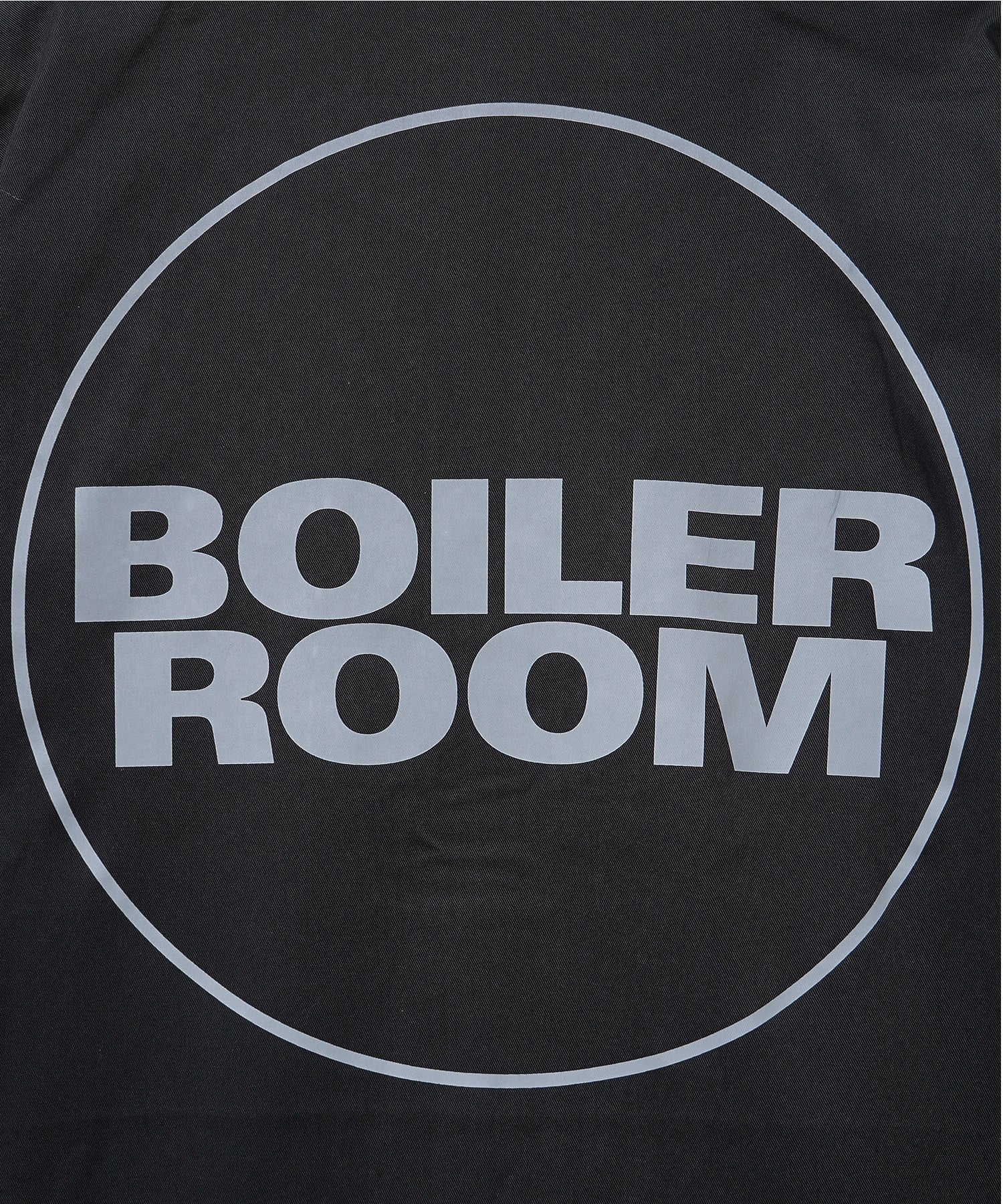 BOILER ROOM/ボイラールーム/APPLIQUE POPLIN L/S SHIRTSS25SH01