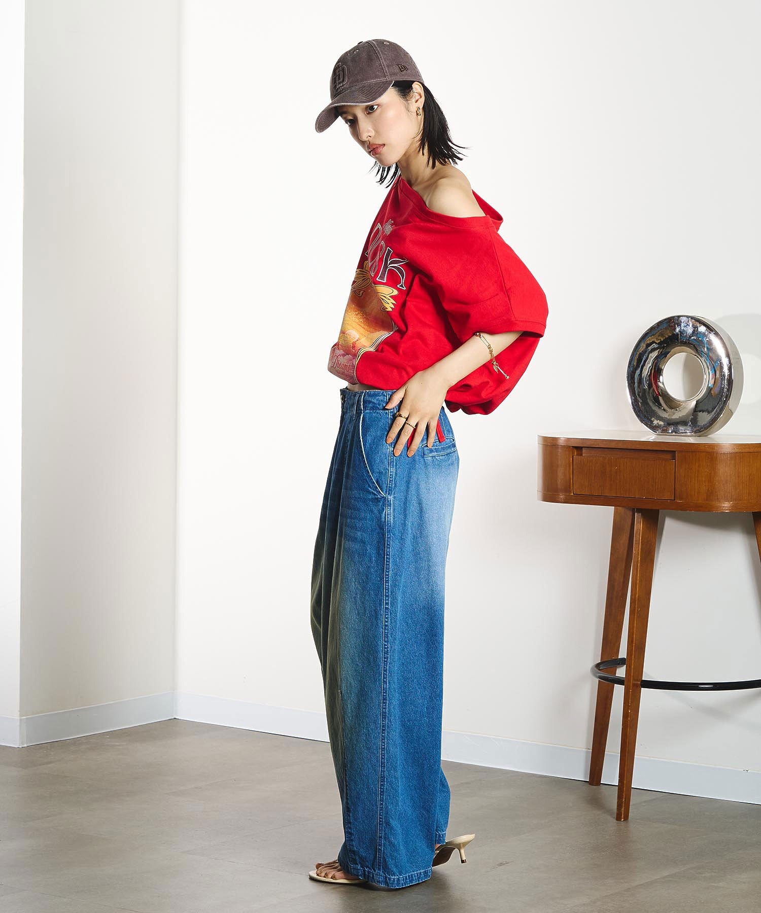 model:166cm 着用サイズ:ONE SIZE