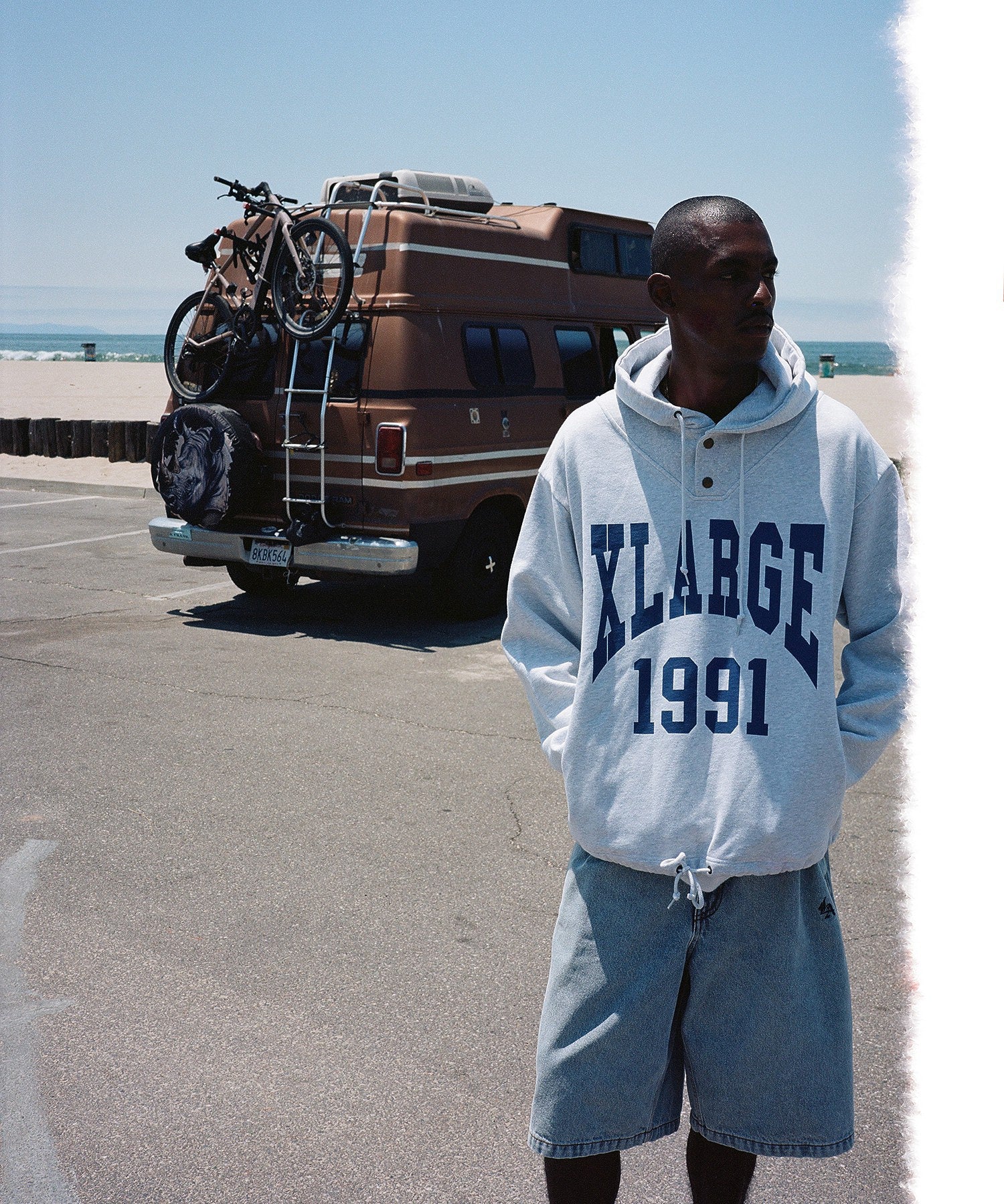 DEFORMATION HOODED SWEATSHIRT