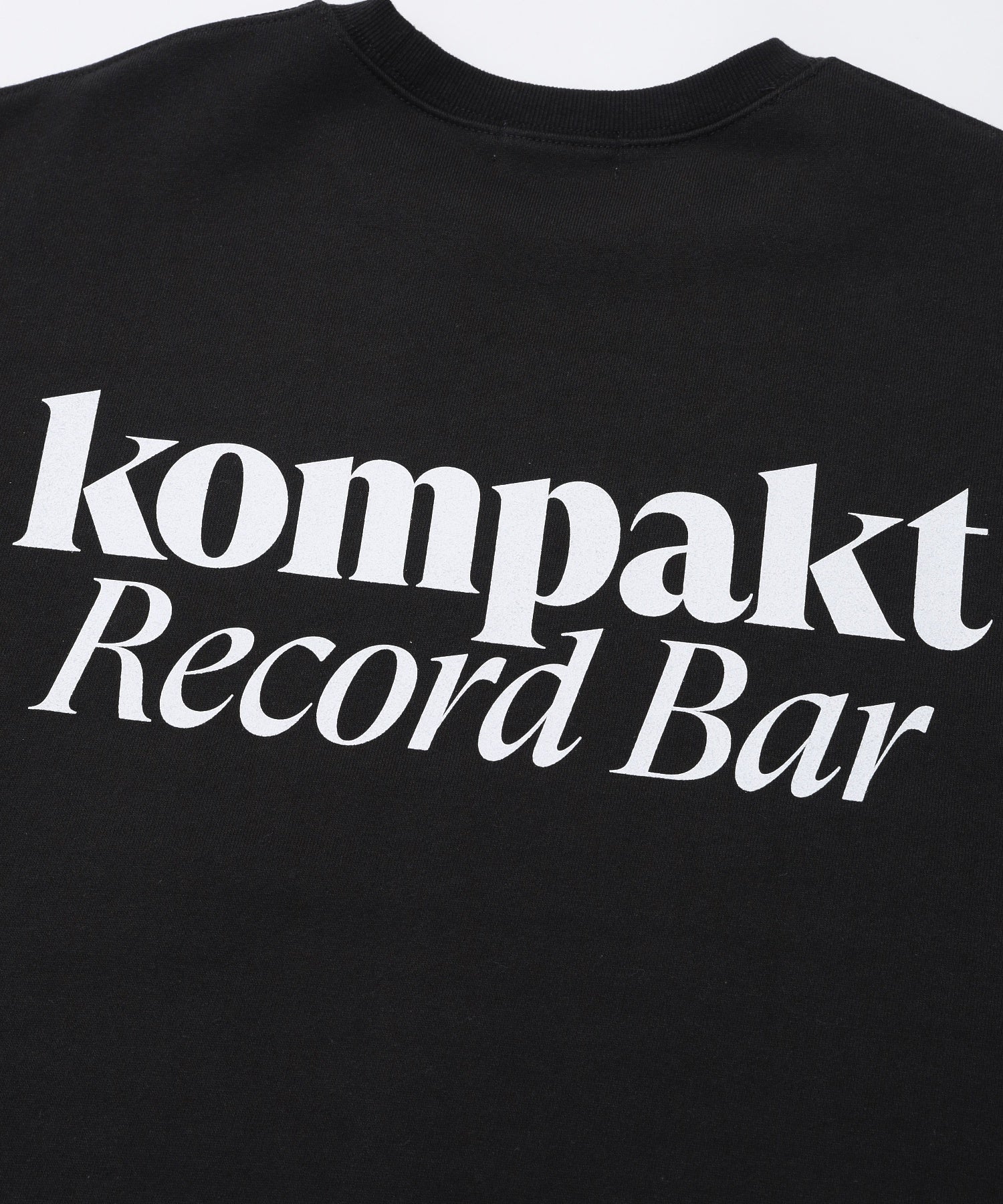 KOMPAKT RECORD BAR/コンパクト レコード バー/BASIC LOGO LONG SLEEVE SWEAT KRB1073