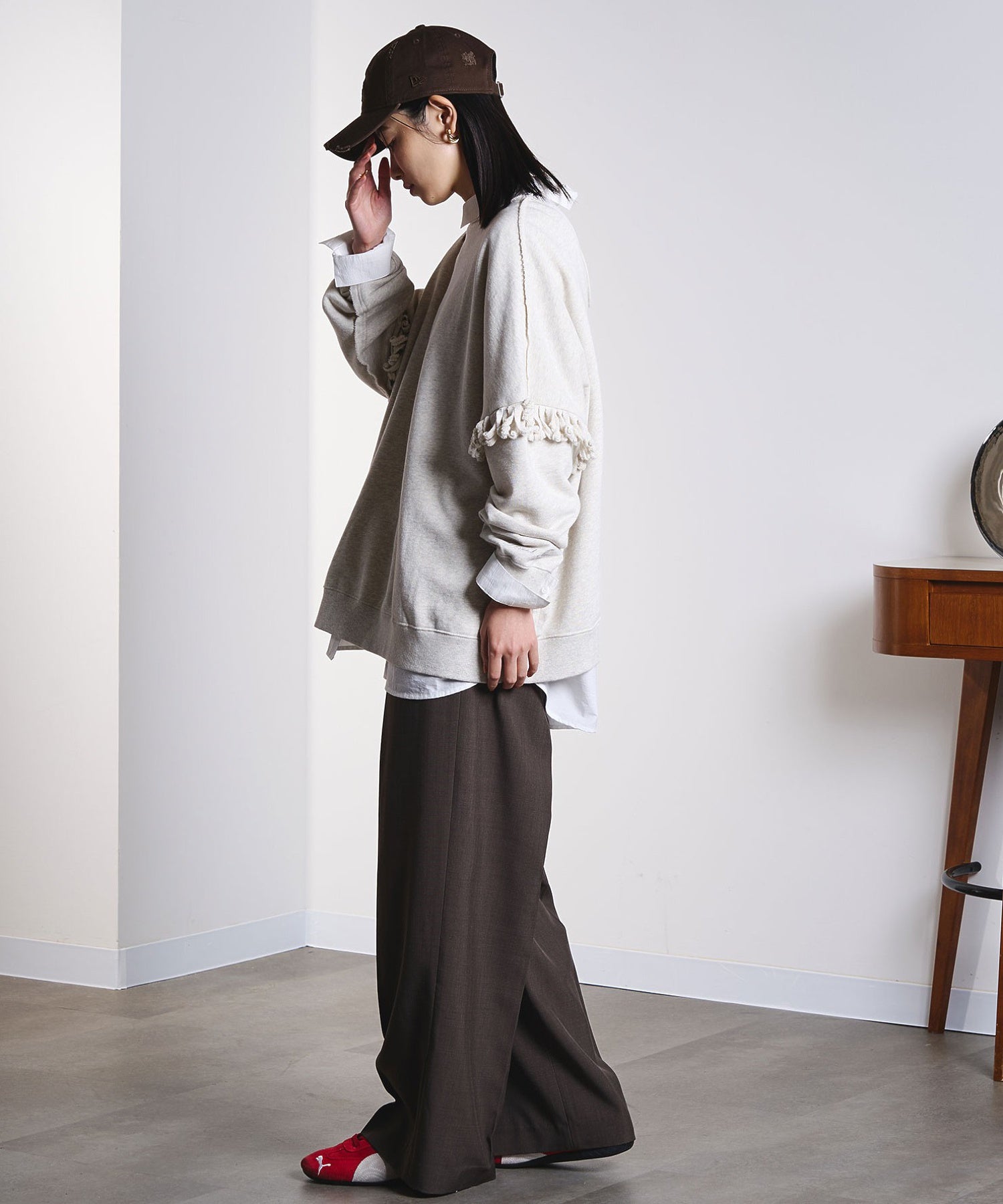 model:169cm 着用サイズ:ONE SIZE