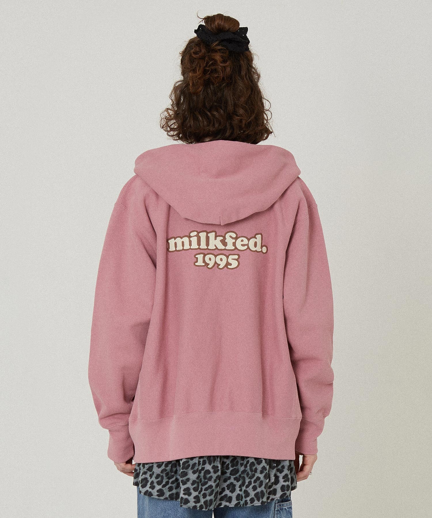 MILKFED.×CHAMPION SWEAT ZIP HOODIE