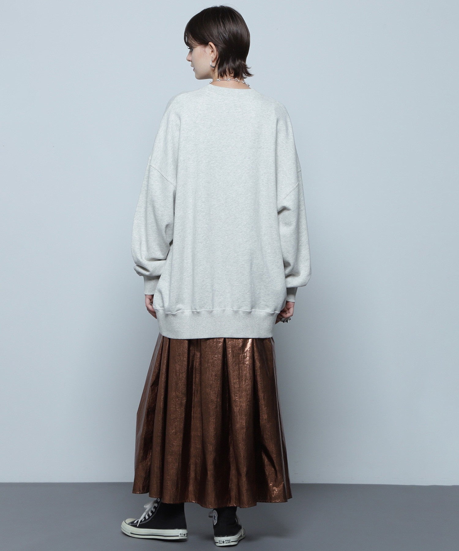 QUEEN エンブロイダリービッグスウェット