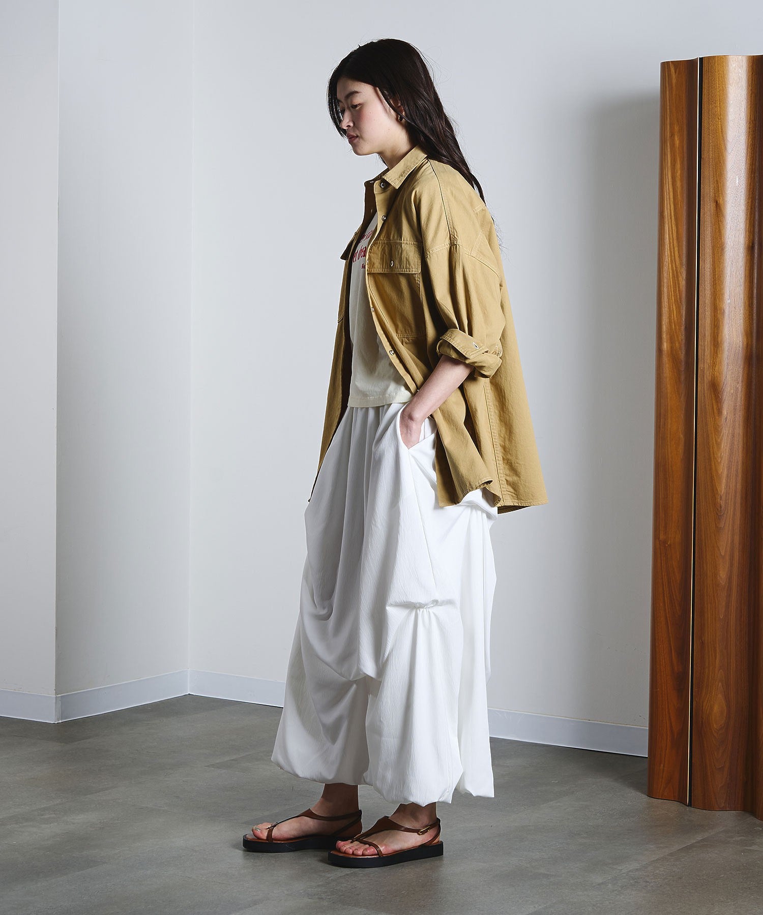 model:171cm 着用サイズ:ONE SIZE