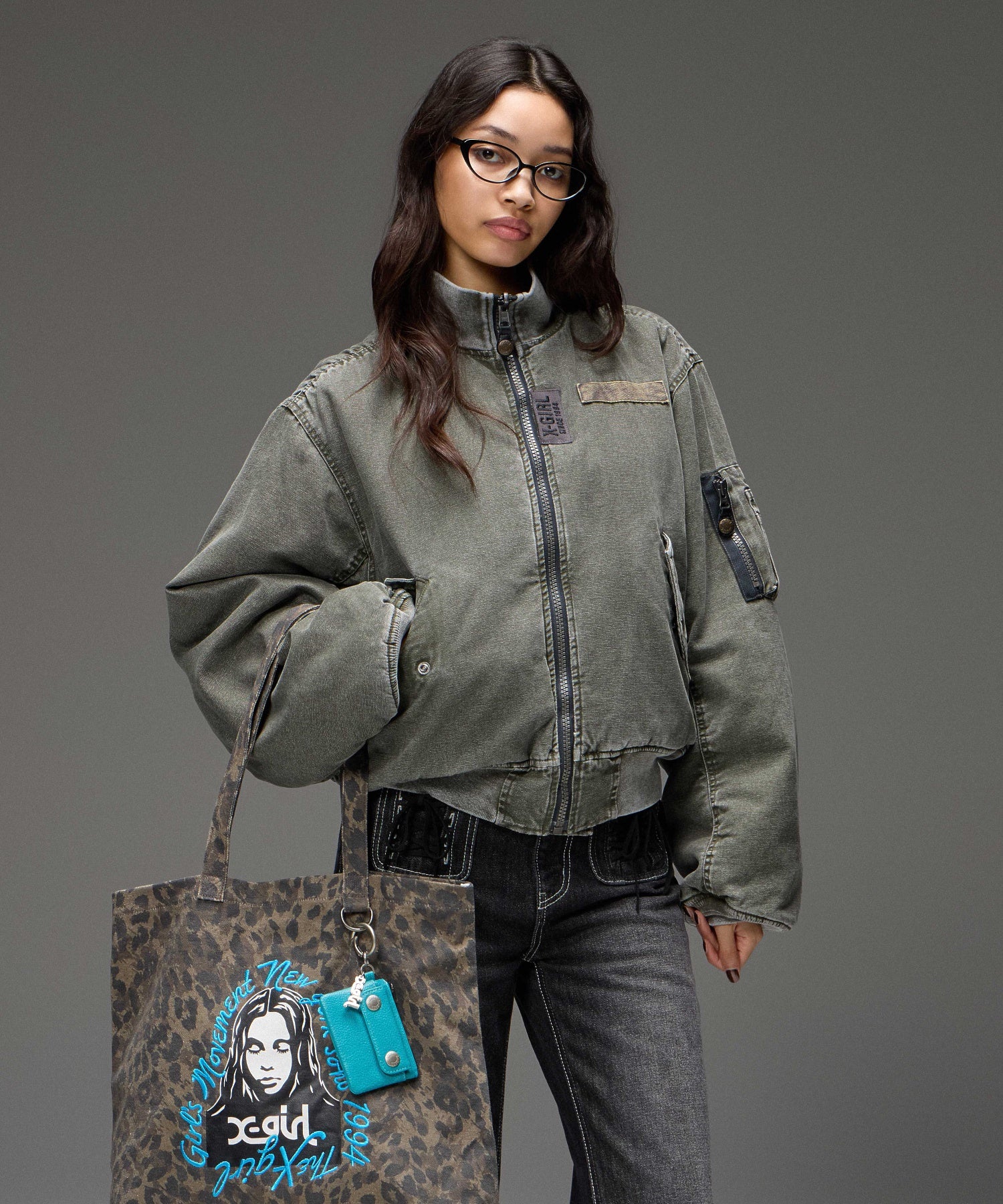 REVERSIBLE FADED MA-1 JACKET
