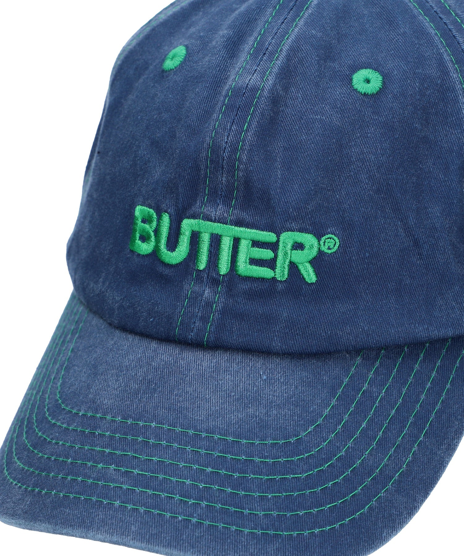 BUTTER/バター/Rounded Logo 6 Panel Cap