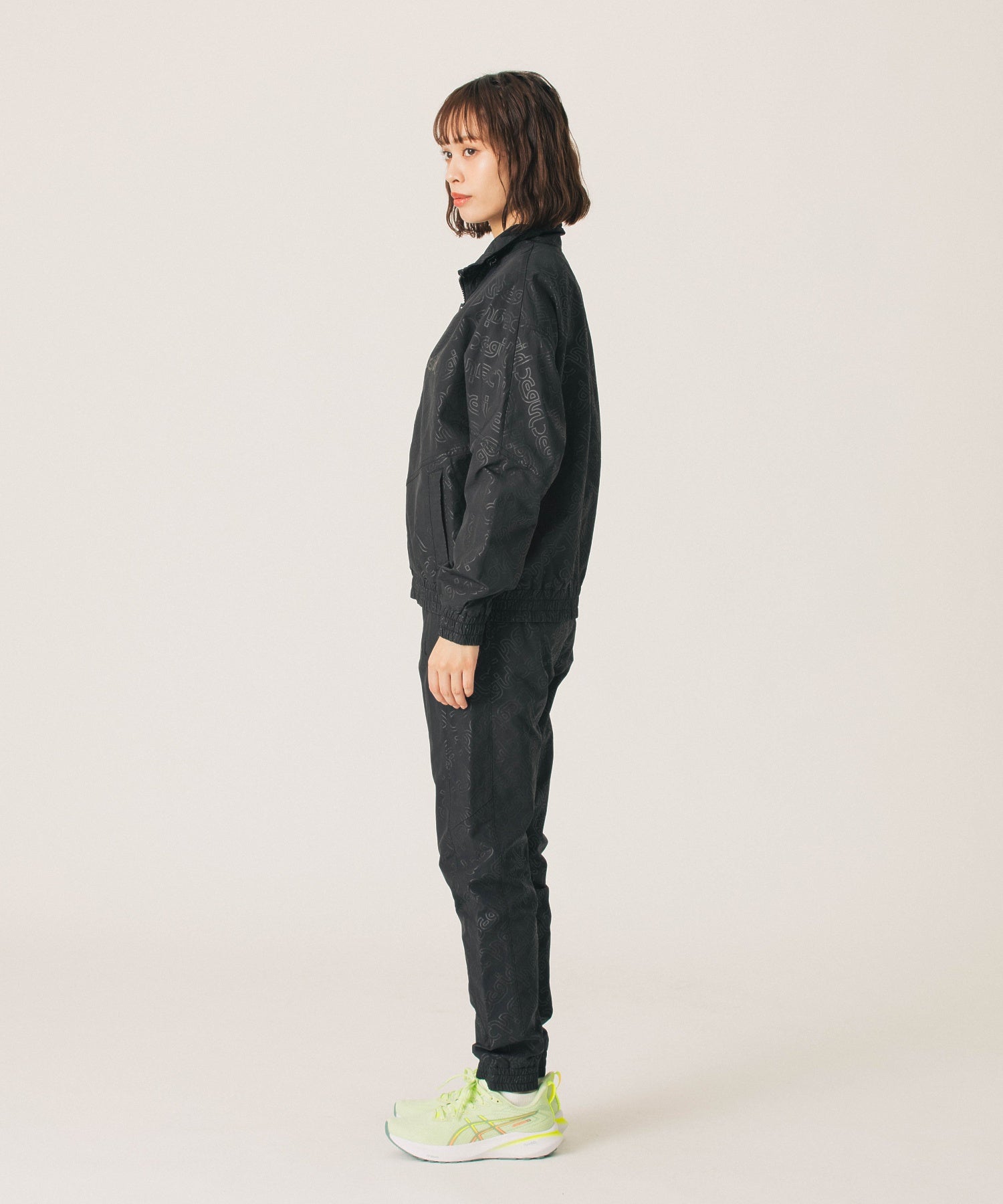 LOGO WIND UP PANTS