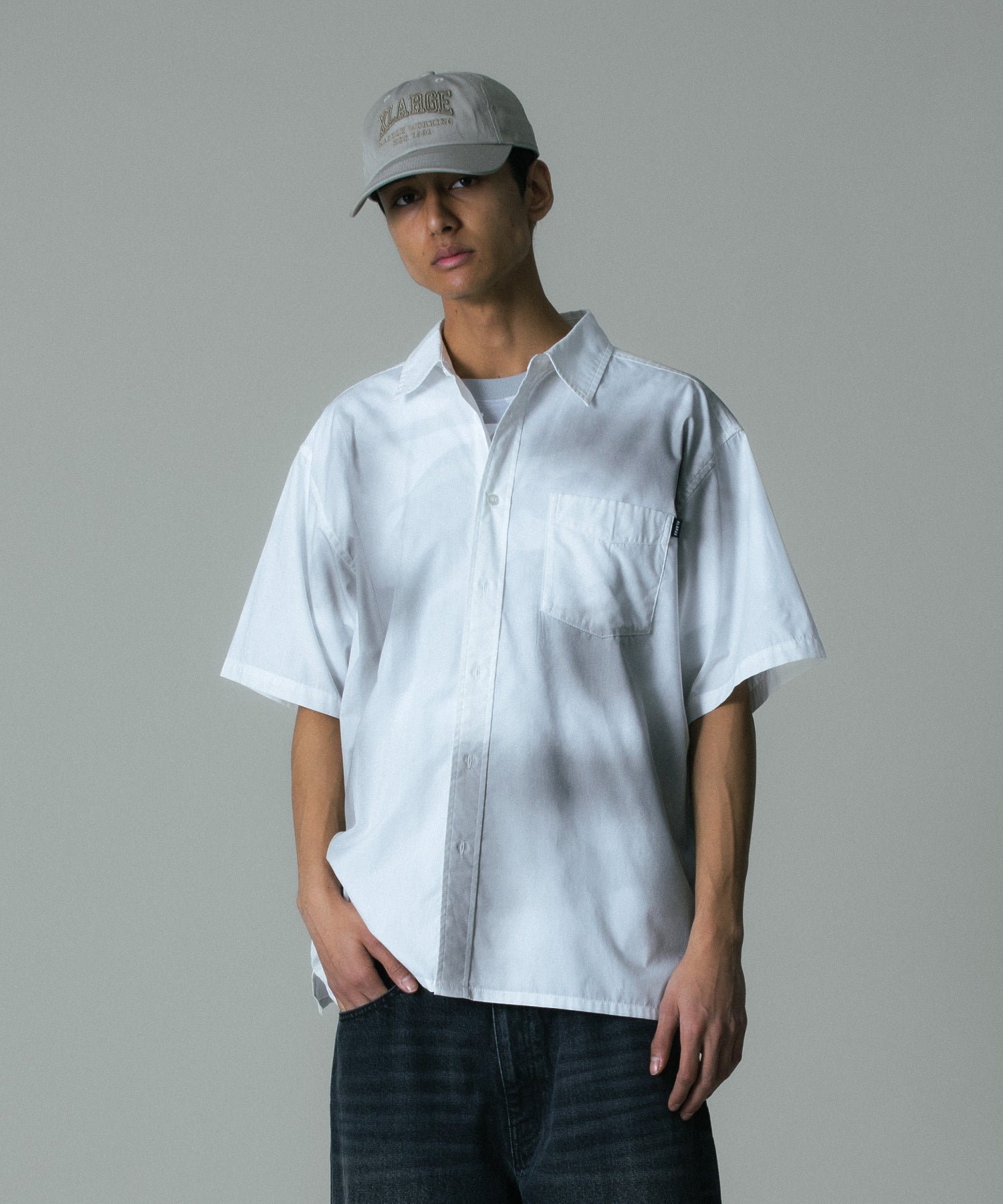 MODEL 身長183cm / 着用サイズ：Lサイズ