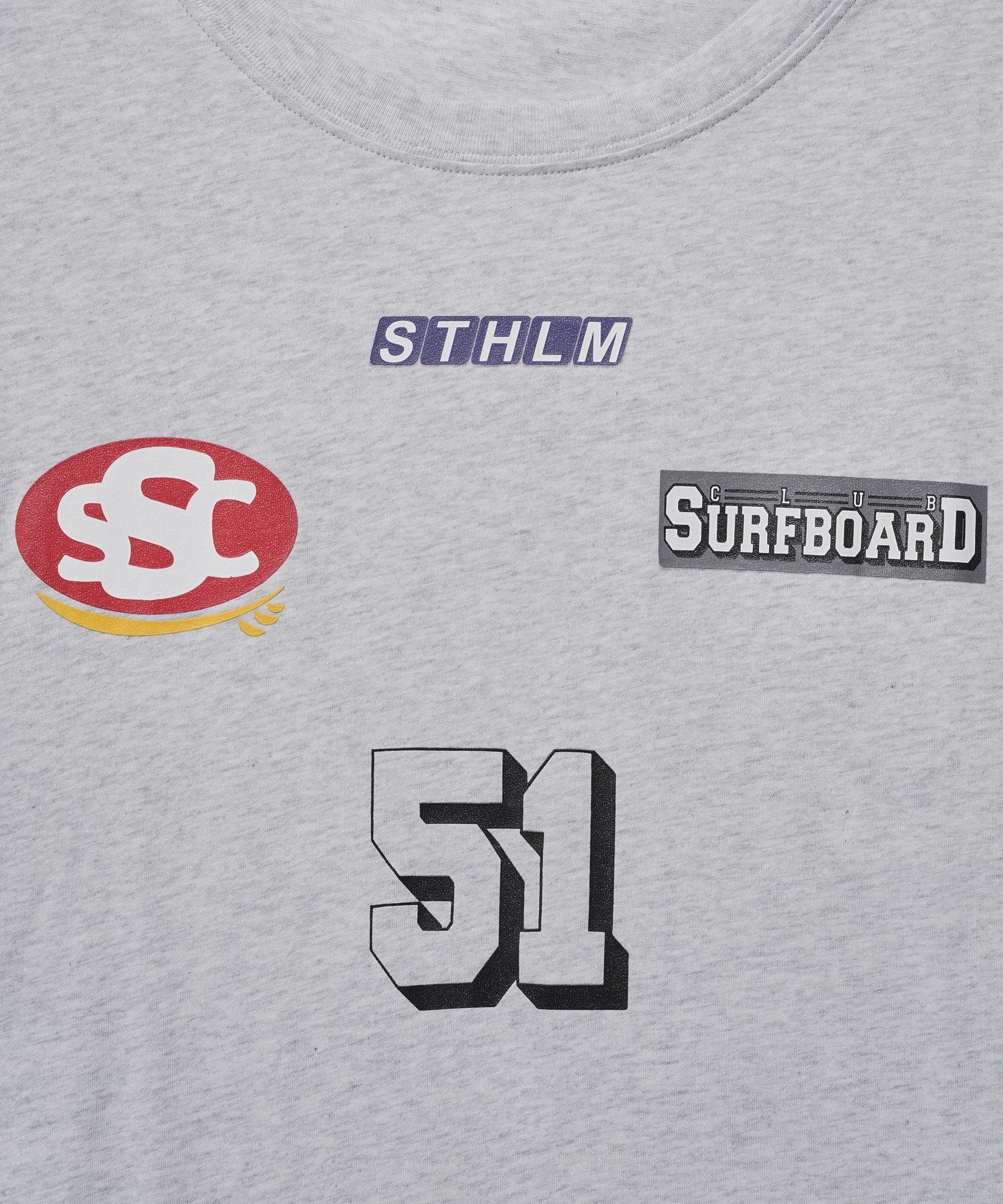 STOCKHOLM SURFBORD CLUB/ストックホルムサーフボードクラブ/Box Tee Sponsor /U1000176G94