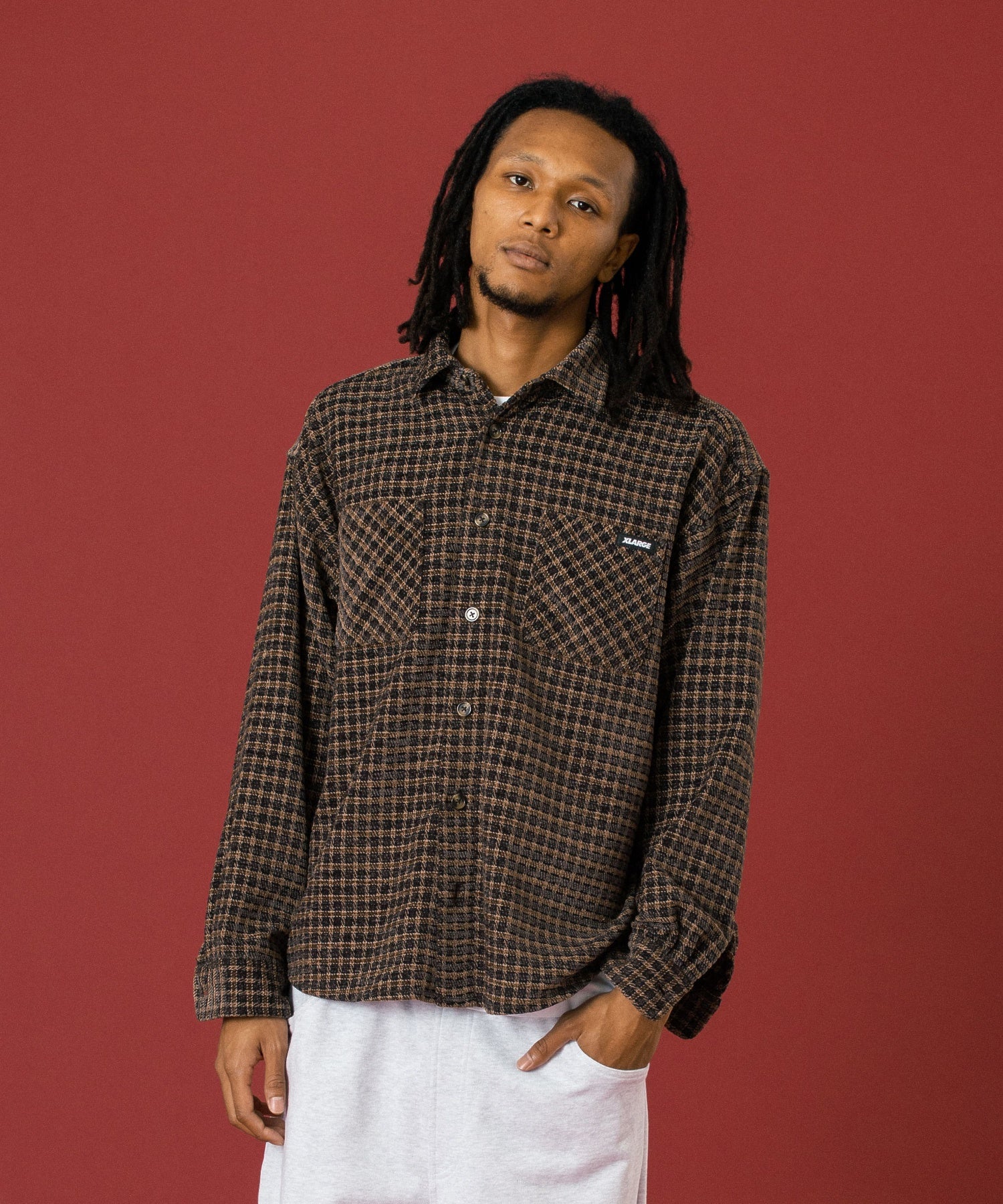 MODEL 身長185cm / 着用サイズ：Lサイズ