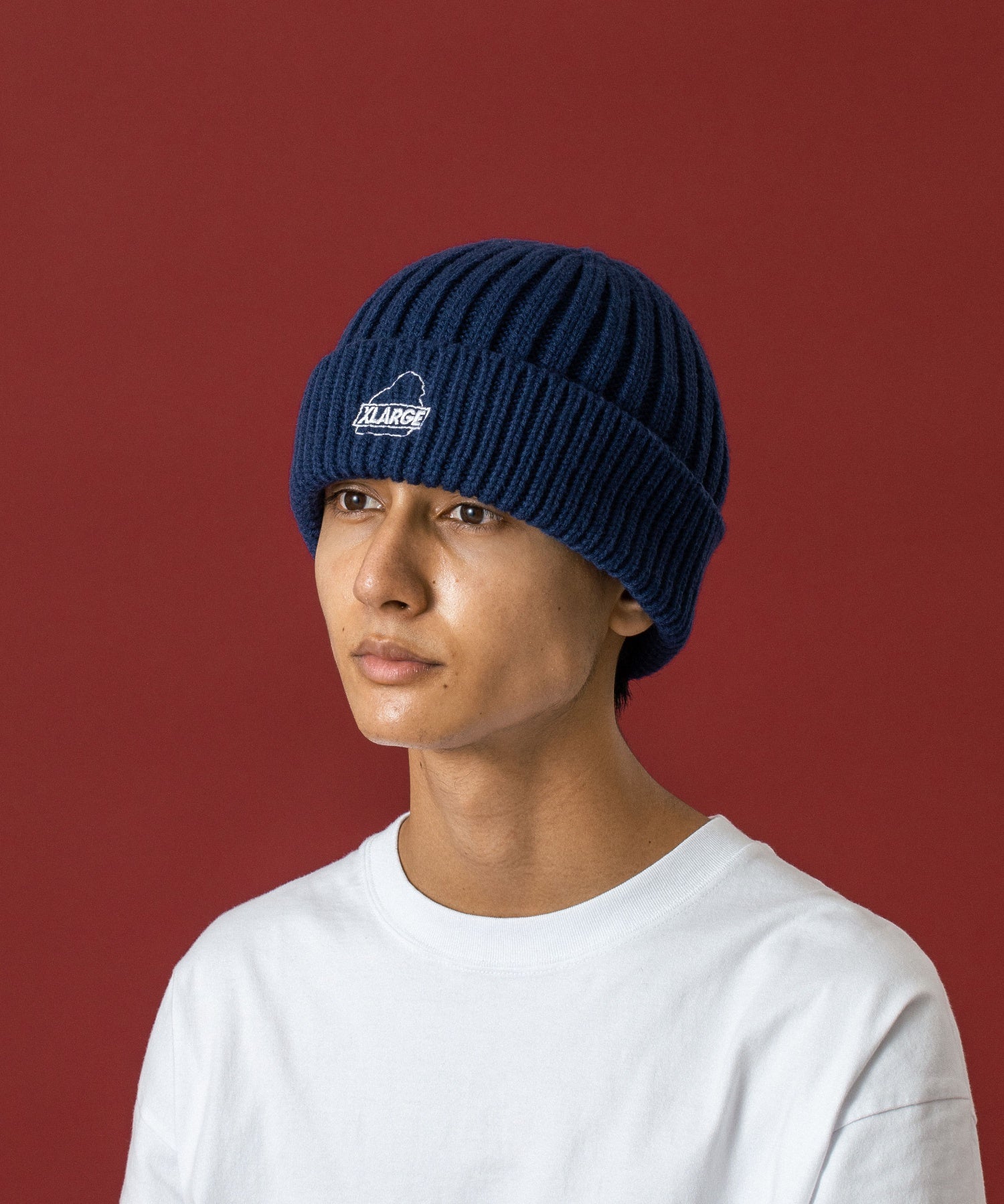 SLANTED OG RIB KNIT CAP