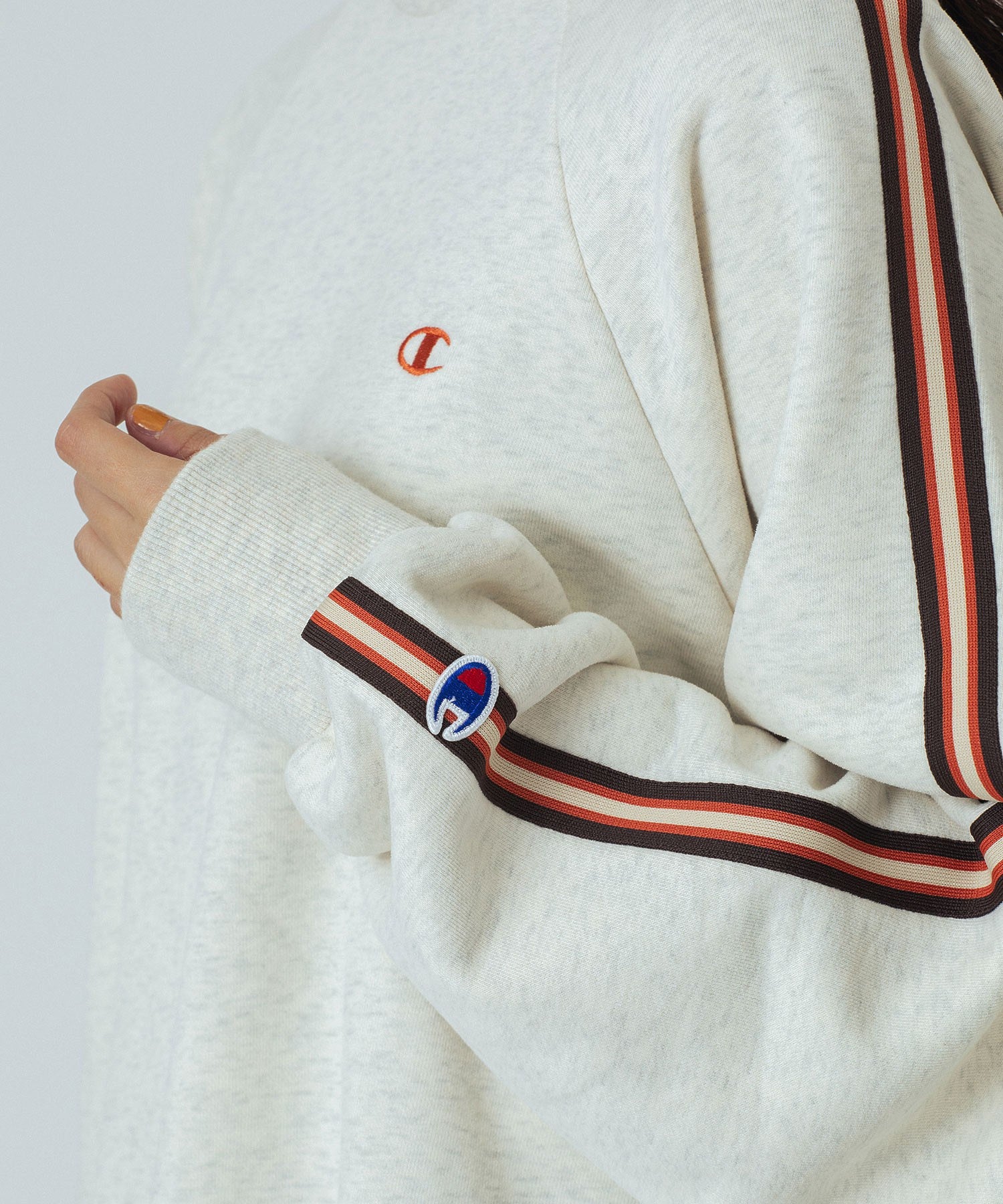 【Champion別注】ROSE BUD×Champion SIDE LINE SWEAT