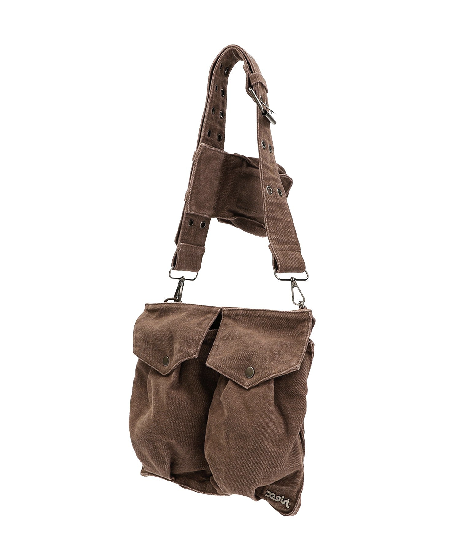 EYELET BELT 2WAY BAG