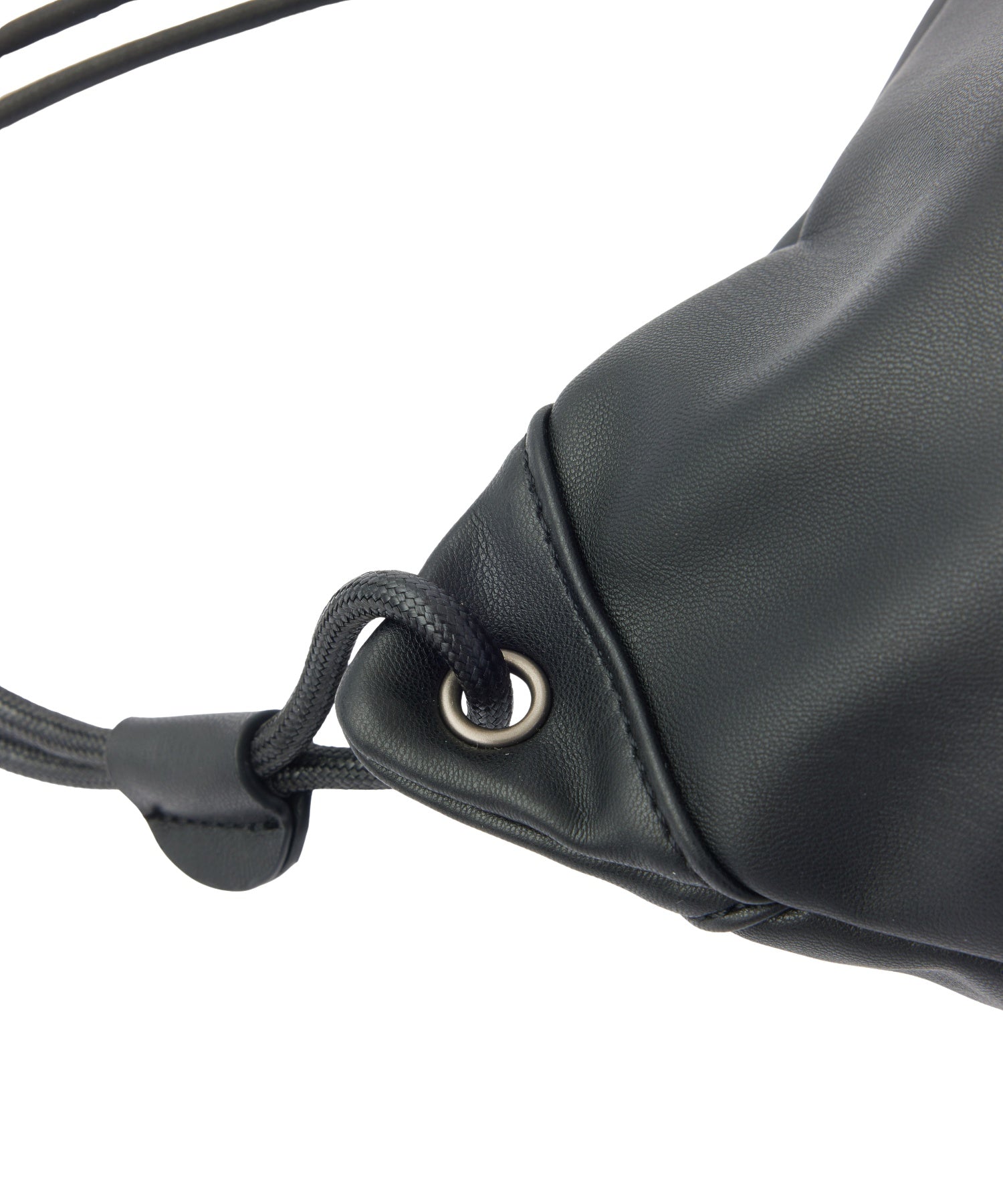 XG EMBLEM FAUX LEATHER KNAPSACK